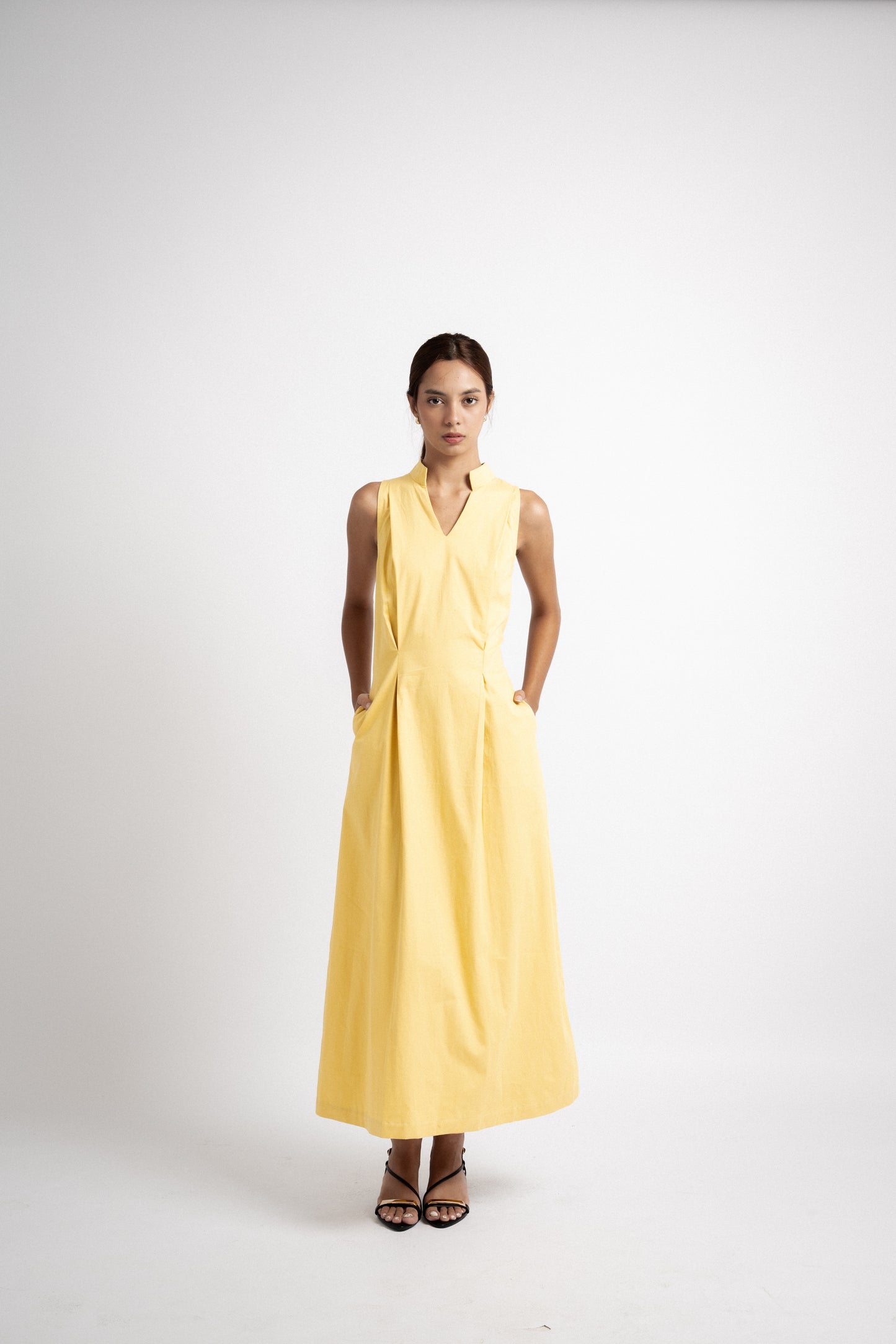 Drea Dress In Yellow
