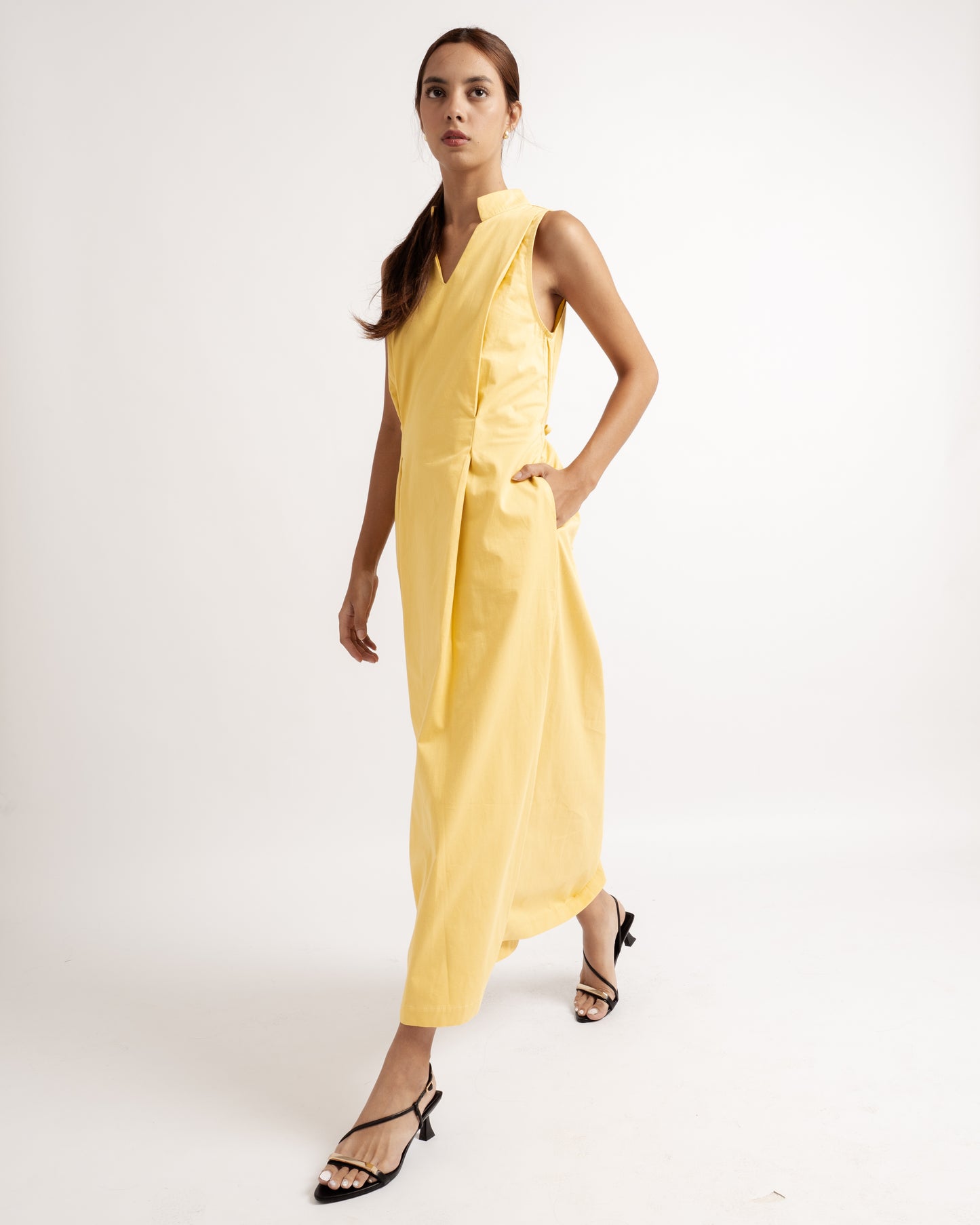 Drea Dress In Yellow