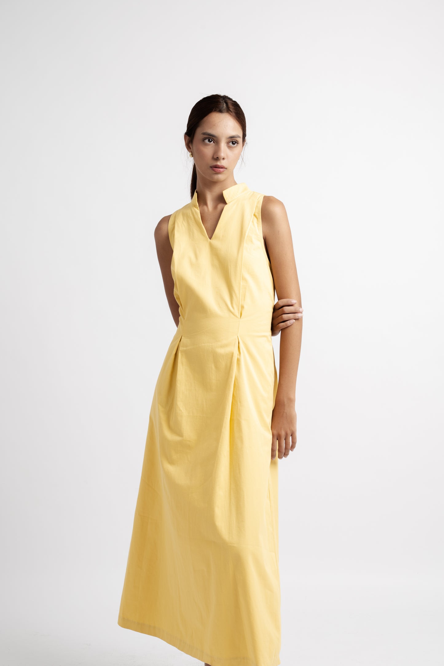 Drea Dress In Yellow