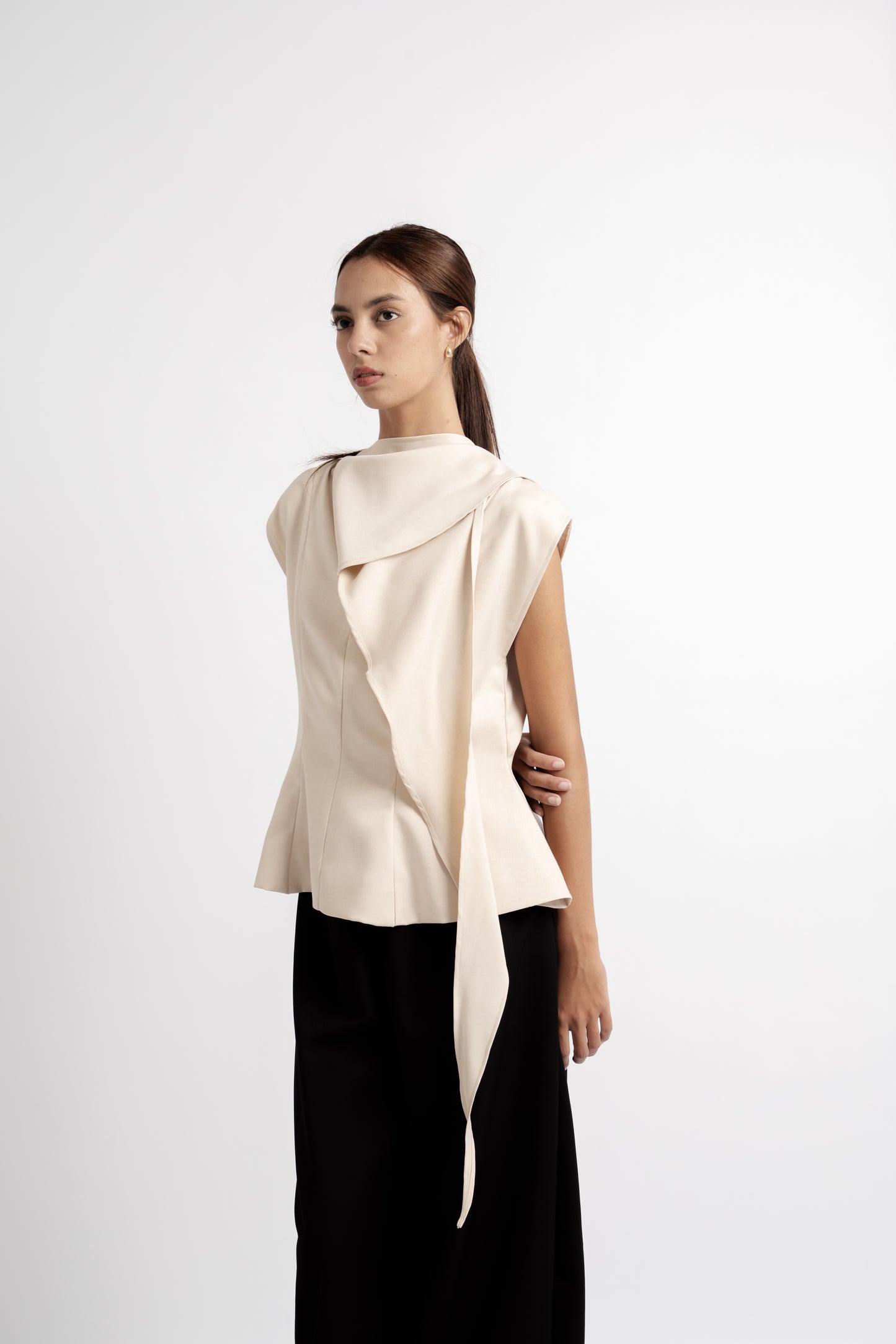 Nin Top In Beige