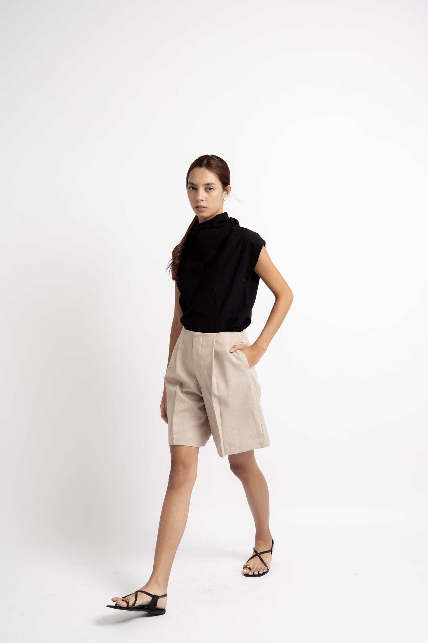 Cana Shorts In Beige