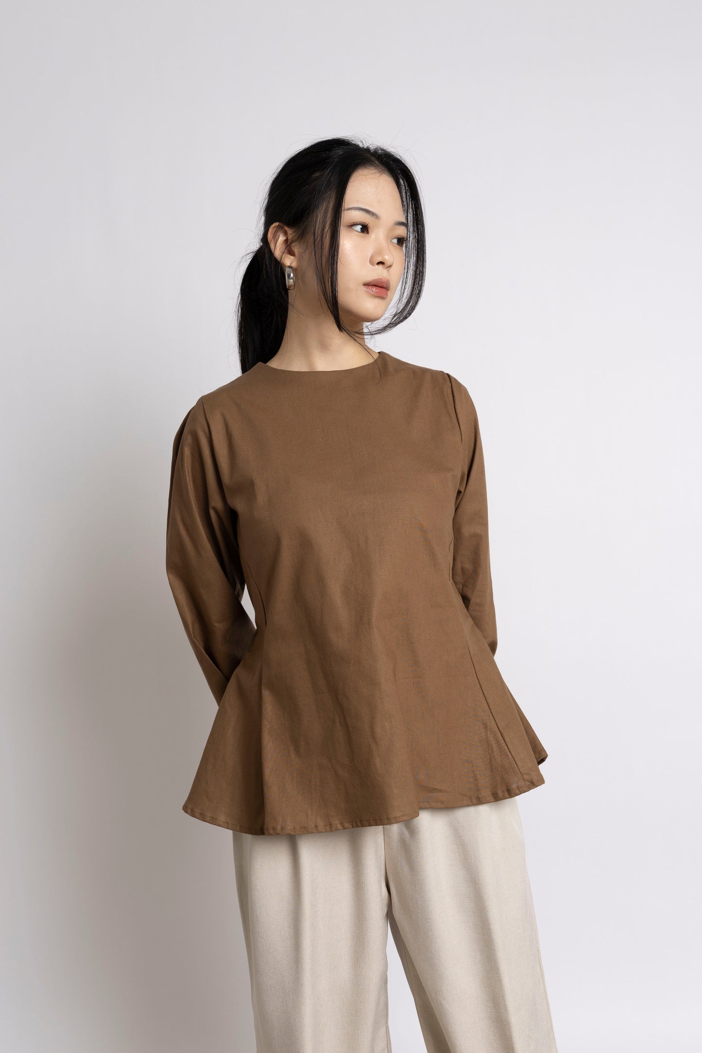 Tira Top In Brown