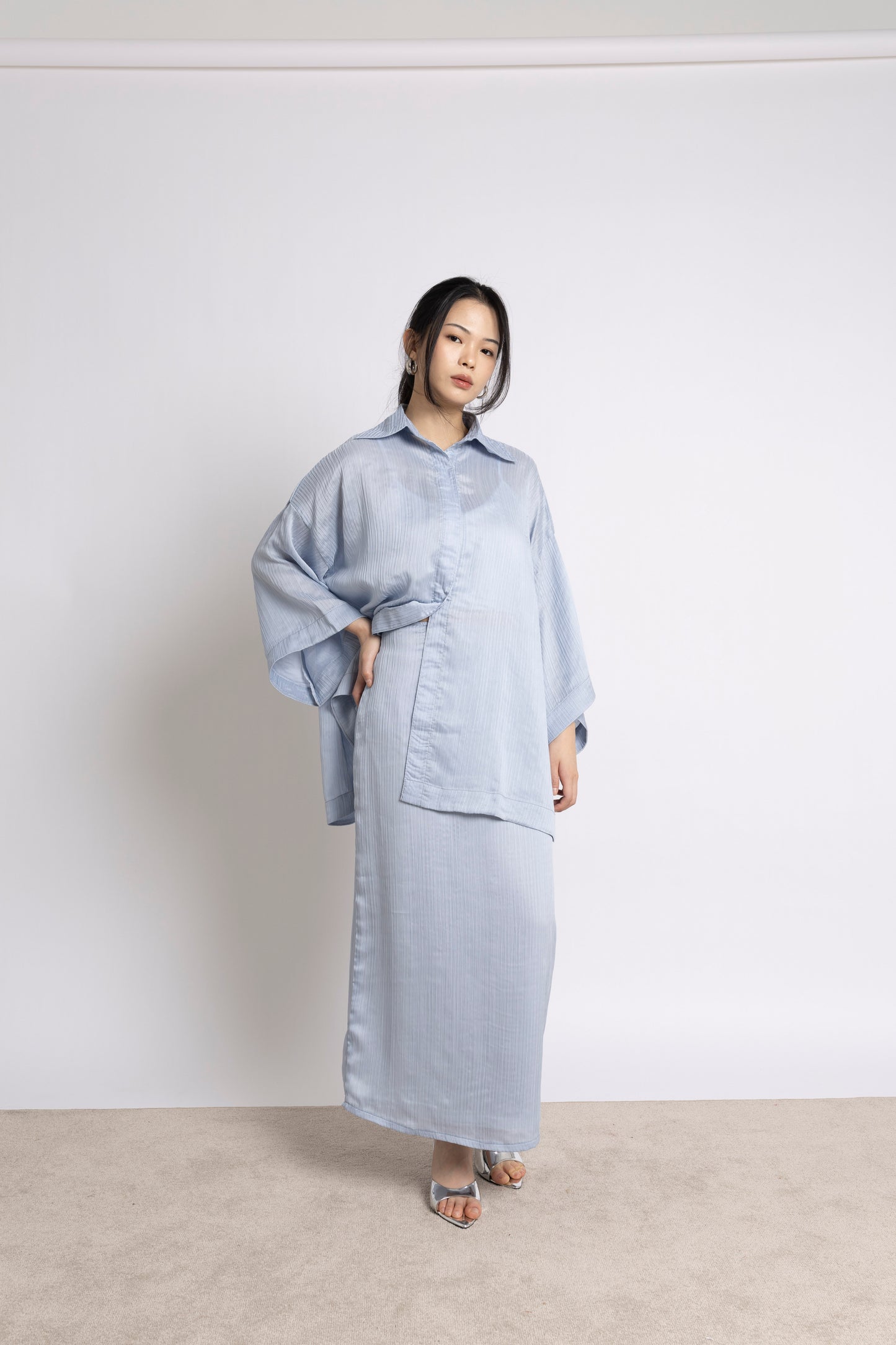 Andin Shirt In Sky Blue