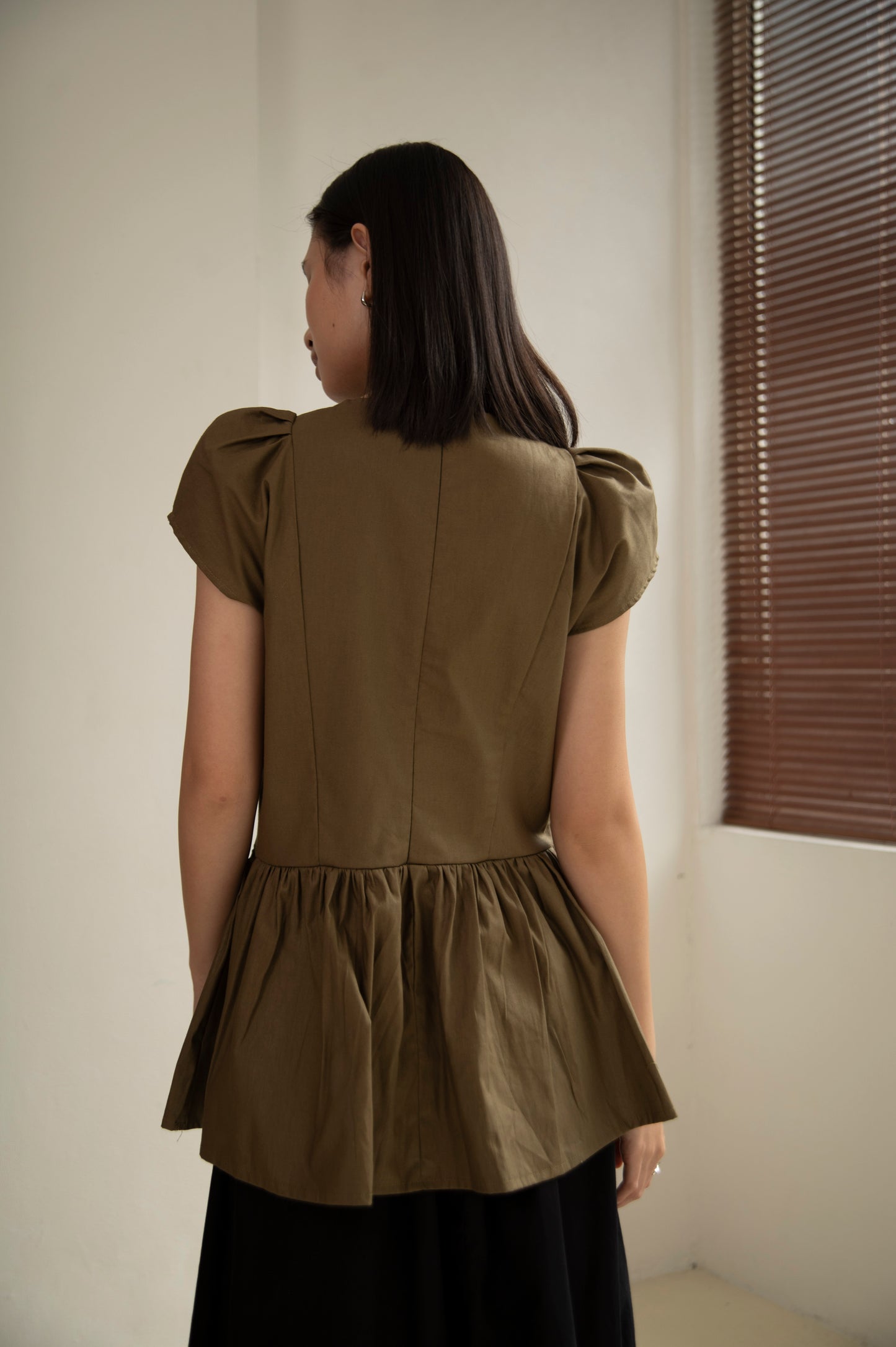 Judh Top In Olive
