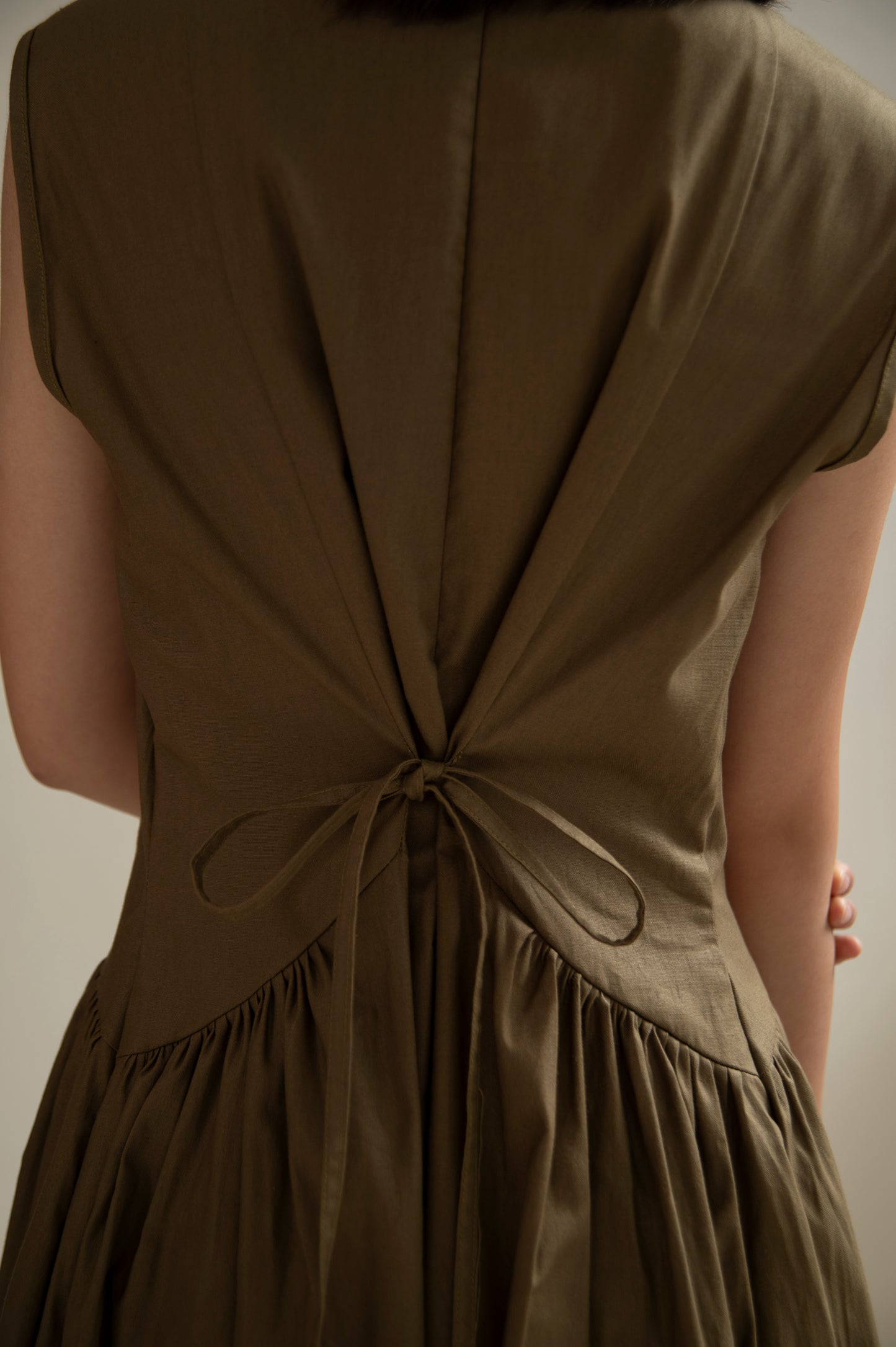 Lila Dress In Olive