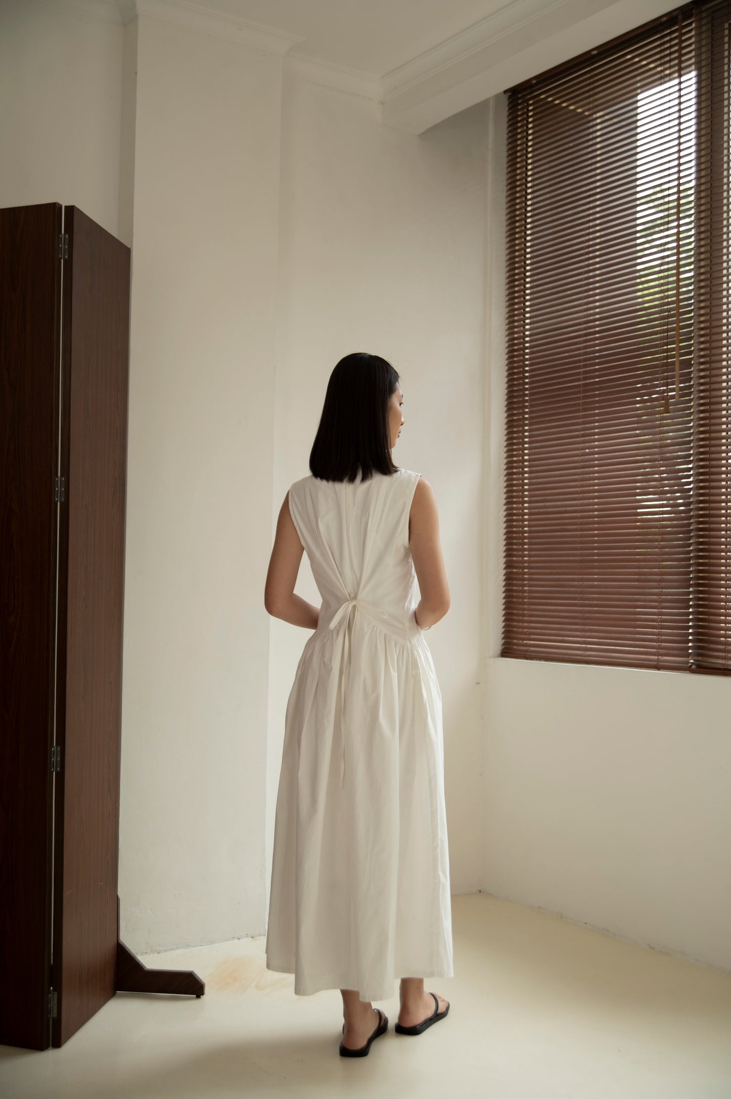 Lila Dress In White
