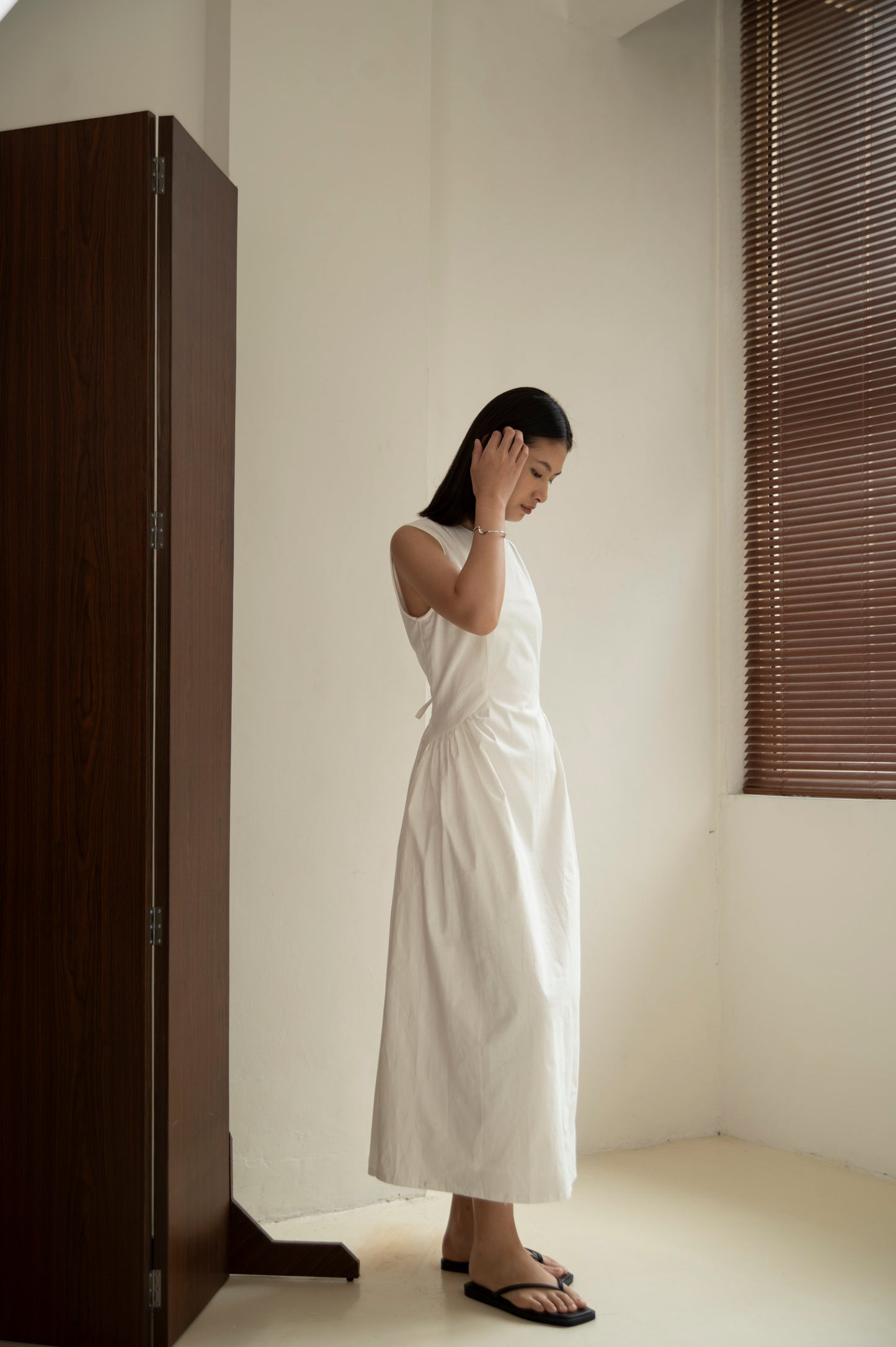 Lila Dress In White