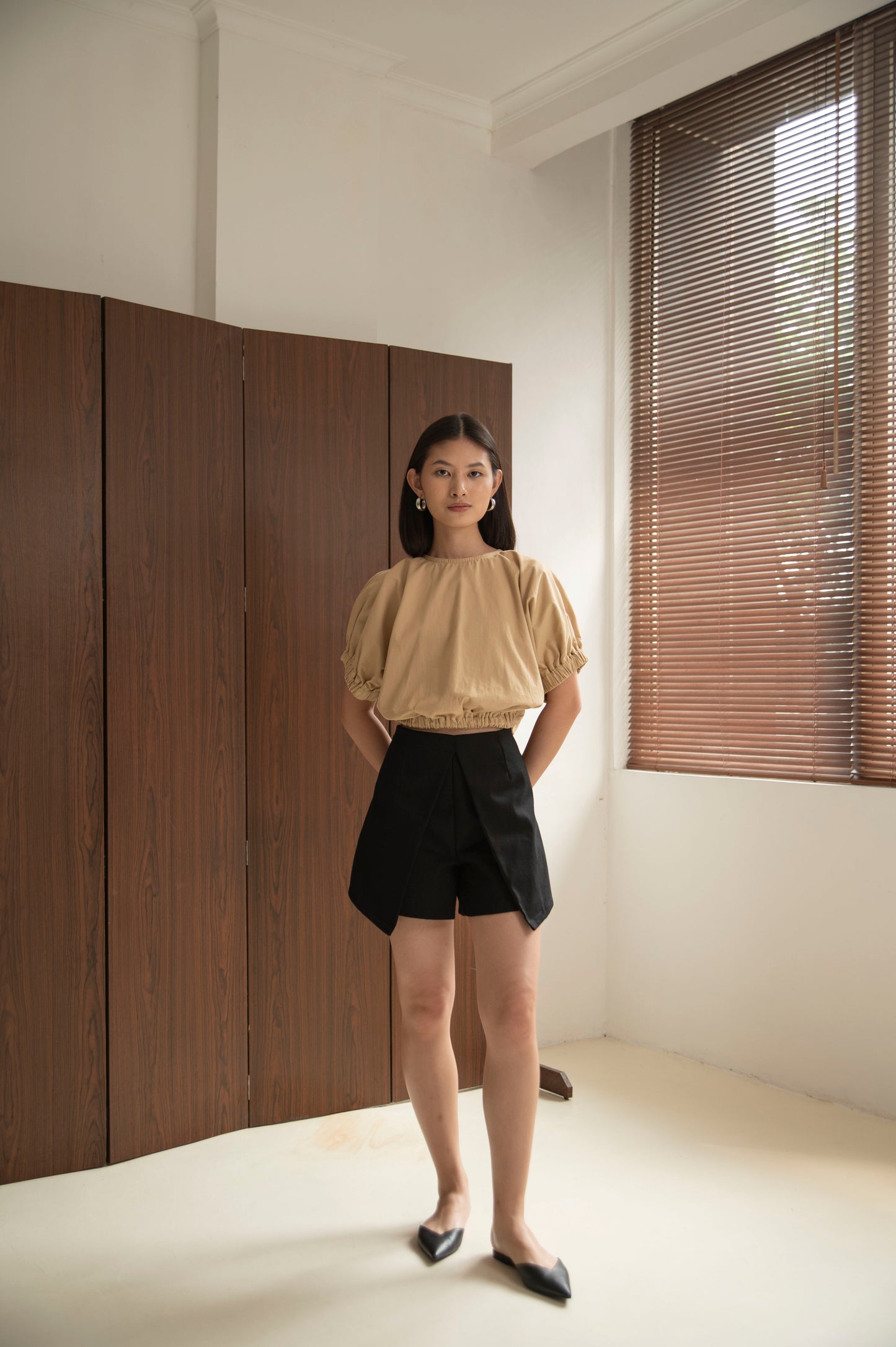 Mosa Shorts In Black
