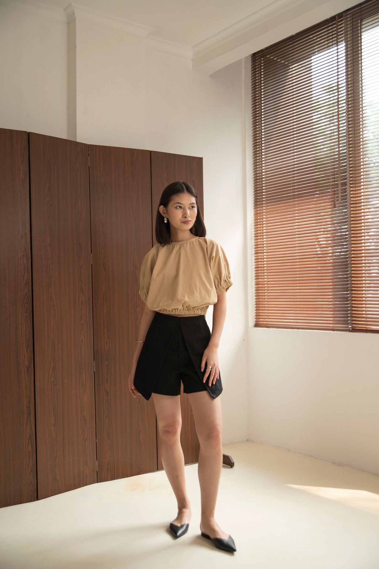Mosa Shorts In Black