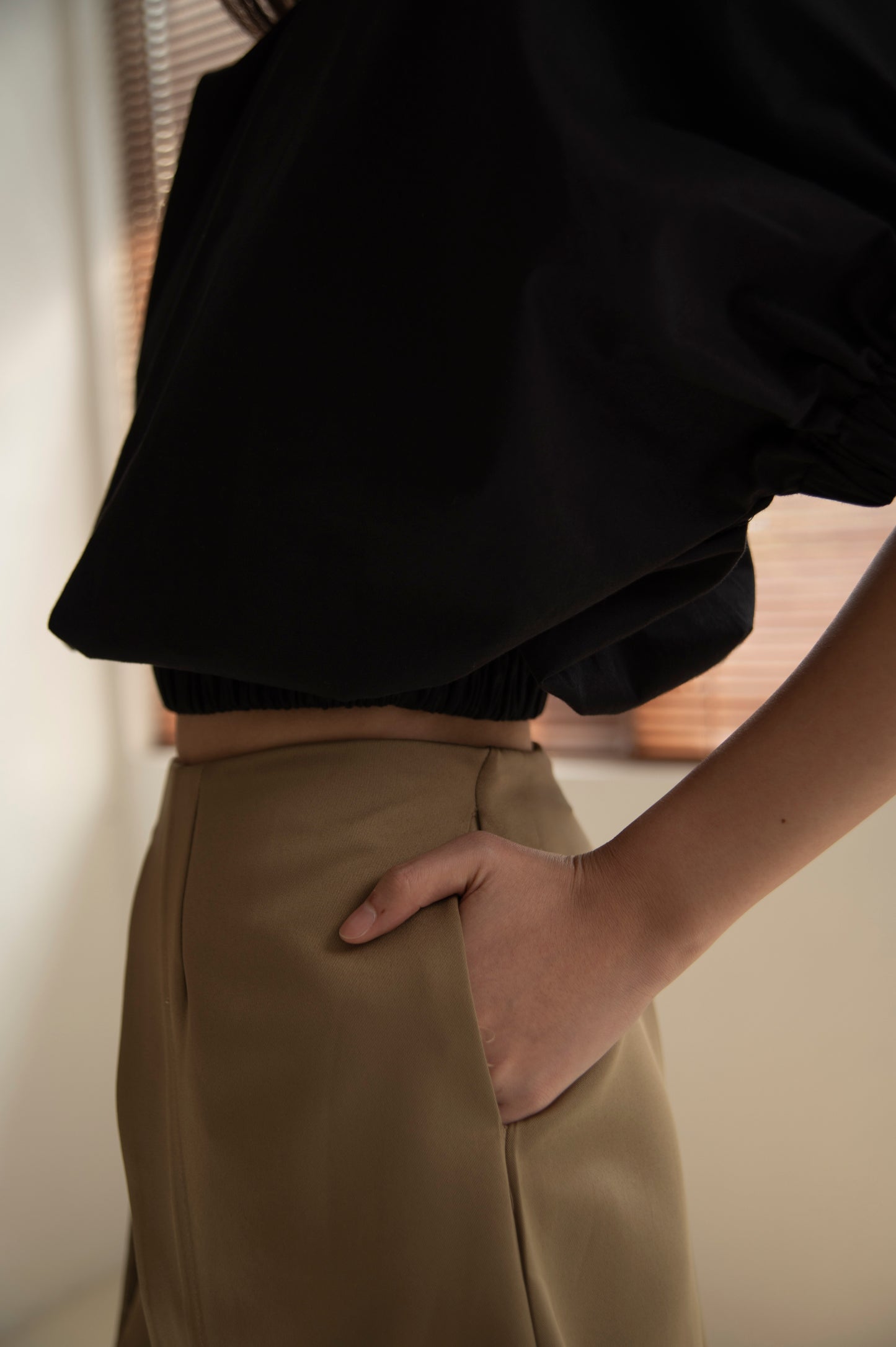 Mosa Shorts In Olive