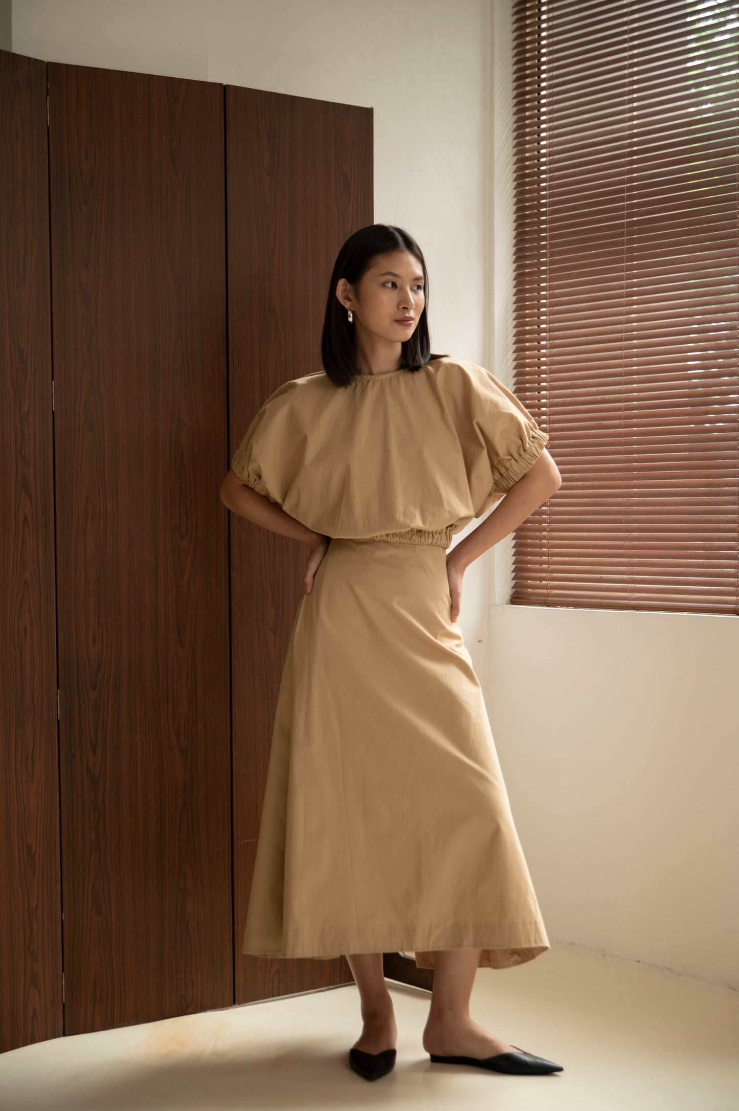 Rene Skirt In Khaki