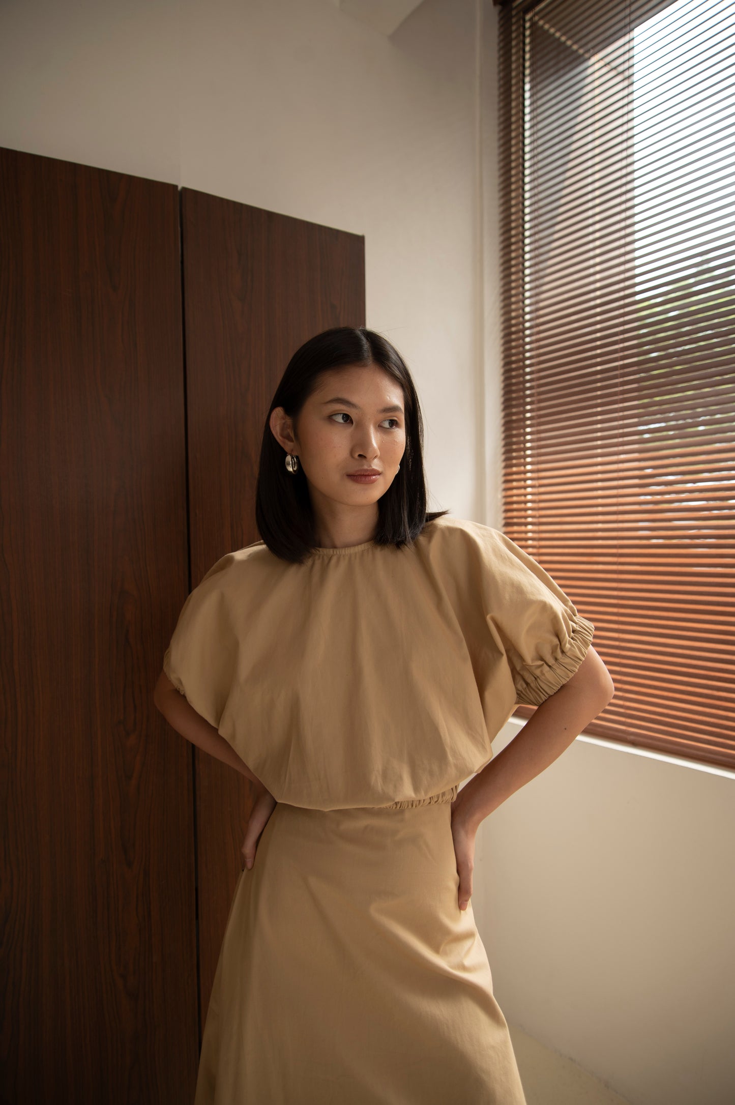 Rene Skirt In Khaki