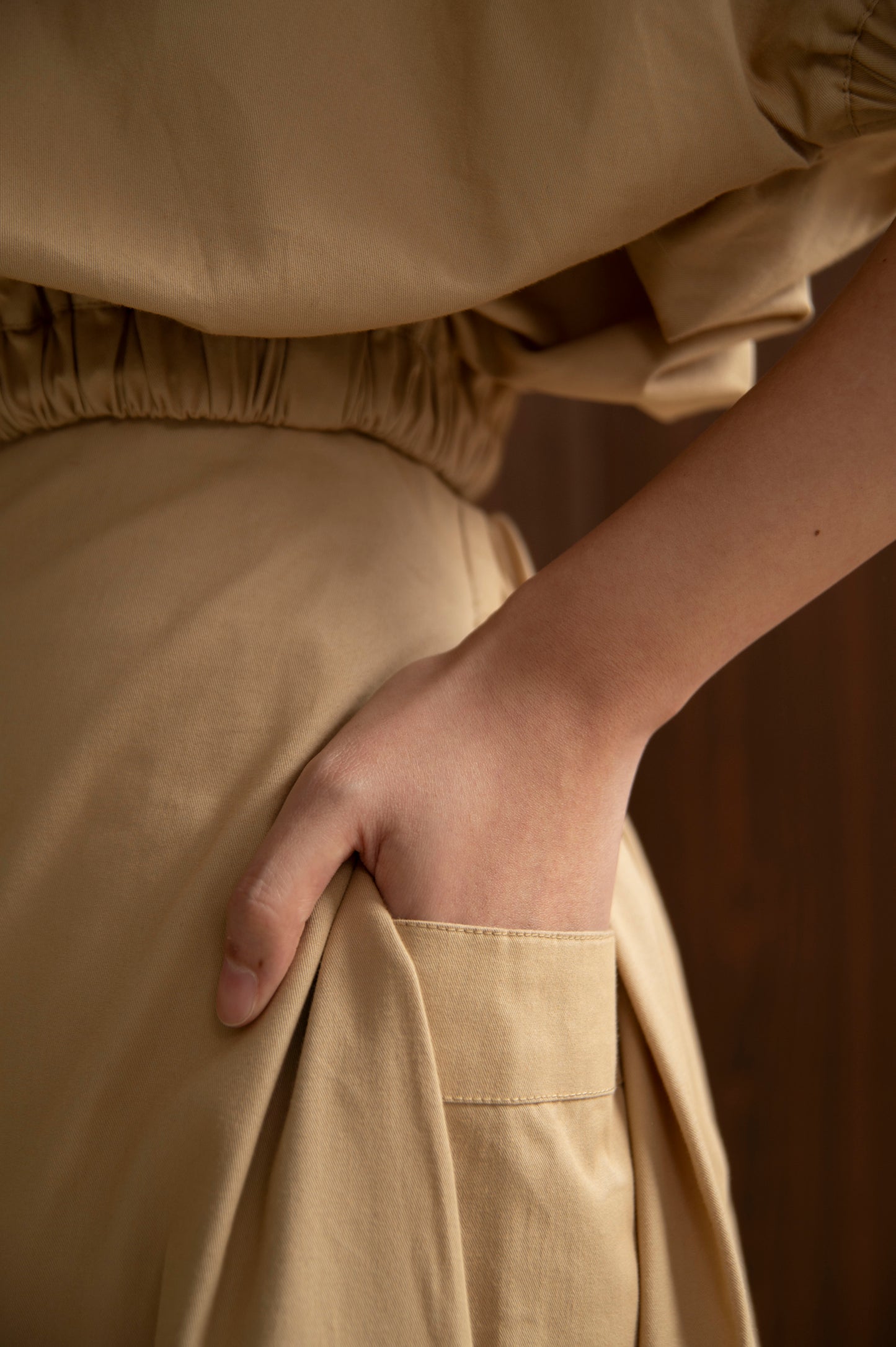 Rene Skirt In Khaki