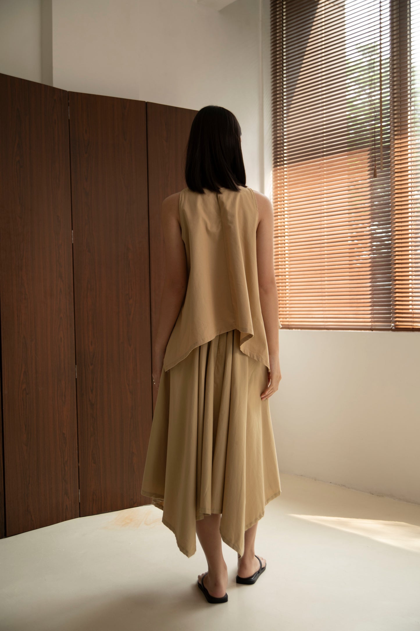 Sadie Skirt In Khaki