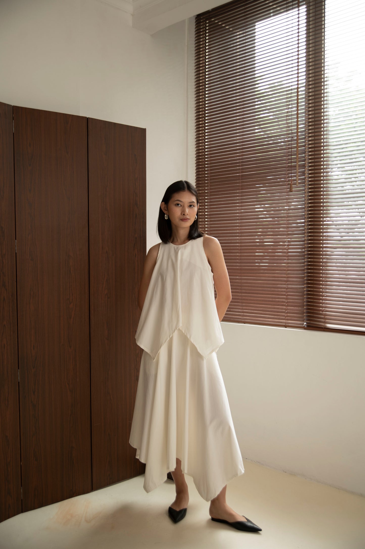Sadie Skirt In White
