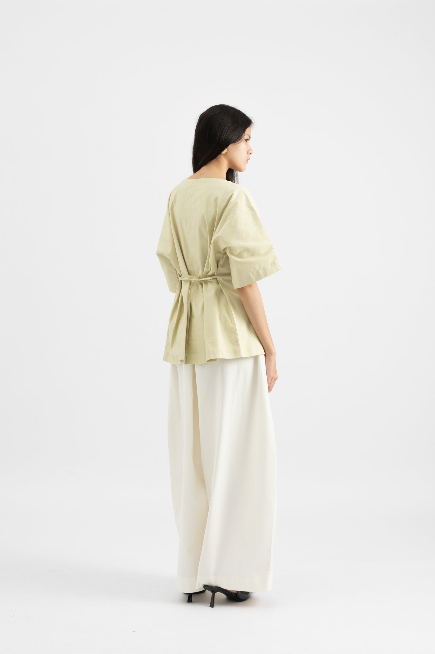 Phil Top In Sage Green