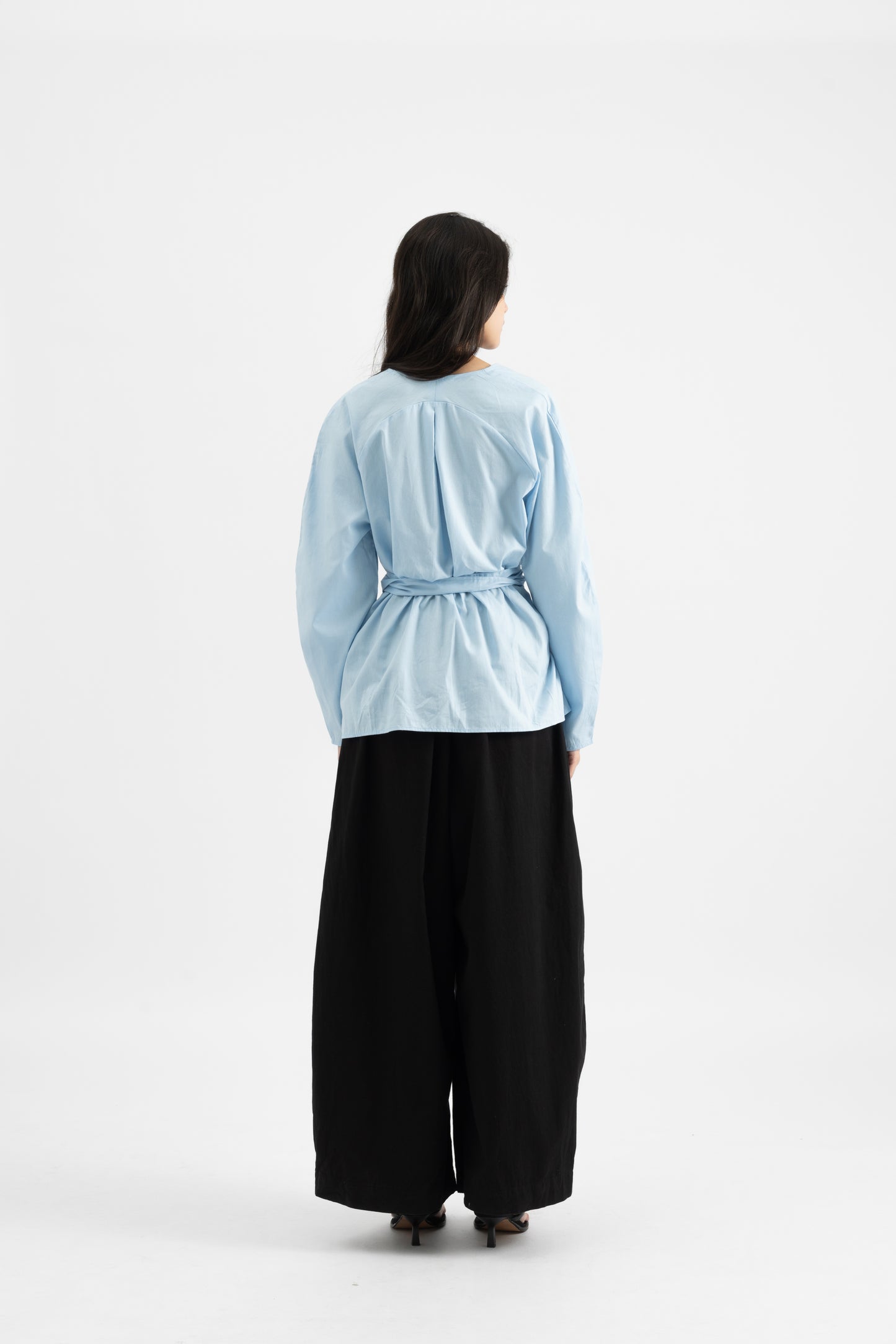 Alba Top In Cornflower