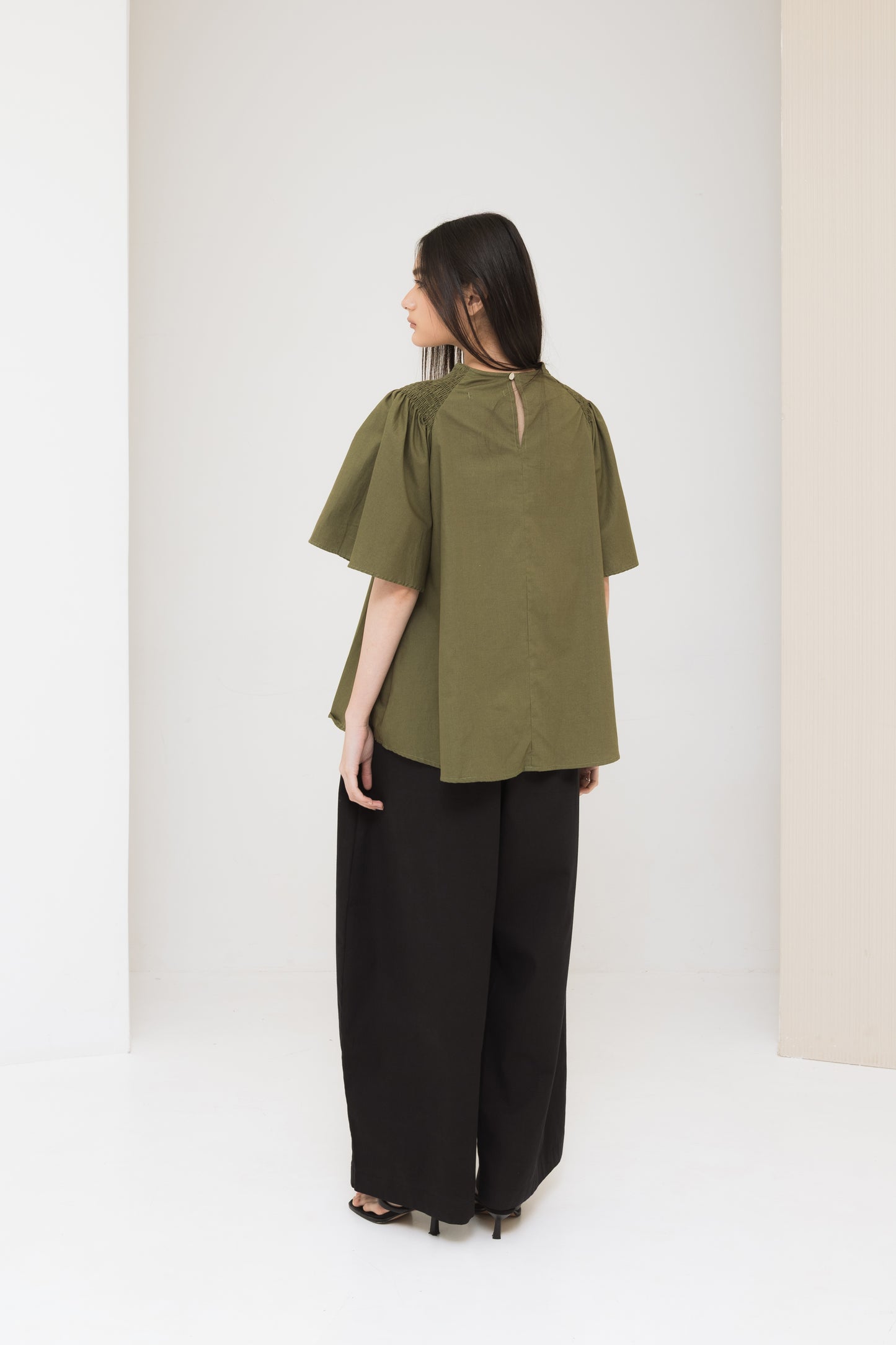Tilda Top In Olive