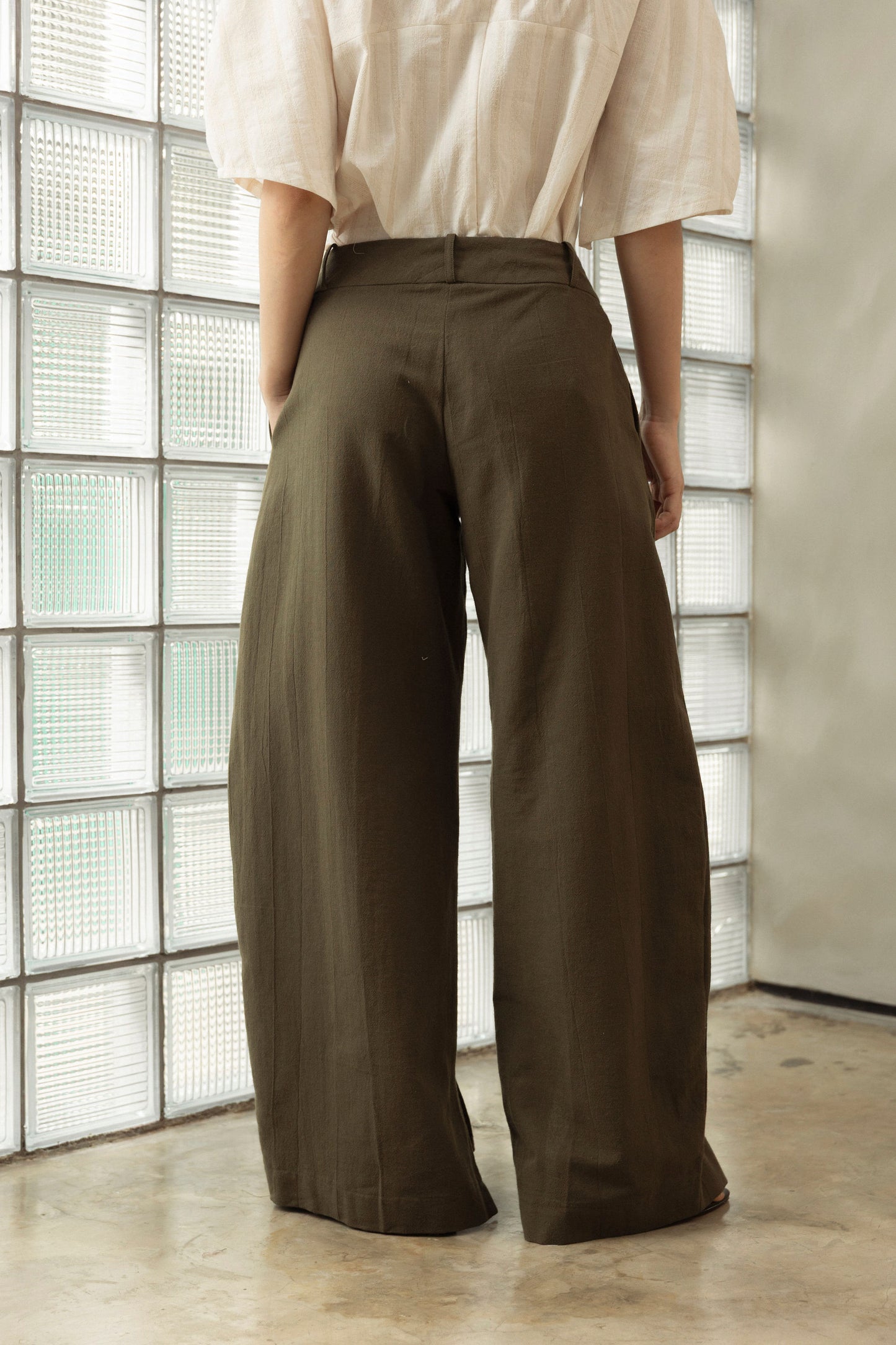 Mon Pants in Deep Green