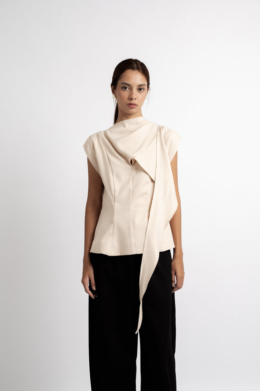 Nin Top In Beige