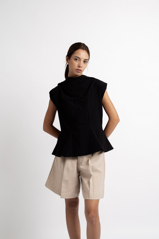 Nin Top In Black