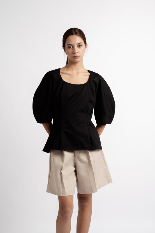Gyon Top In Black