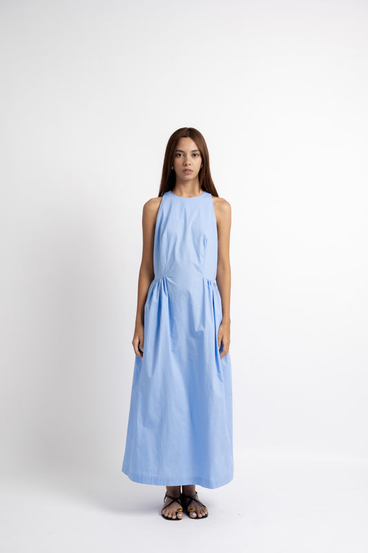 Mu Dress In Cornflower