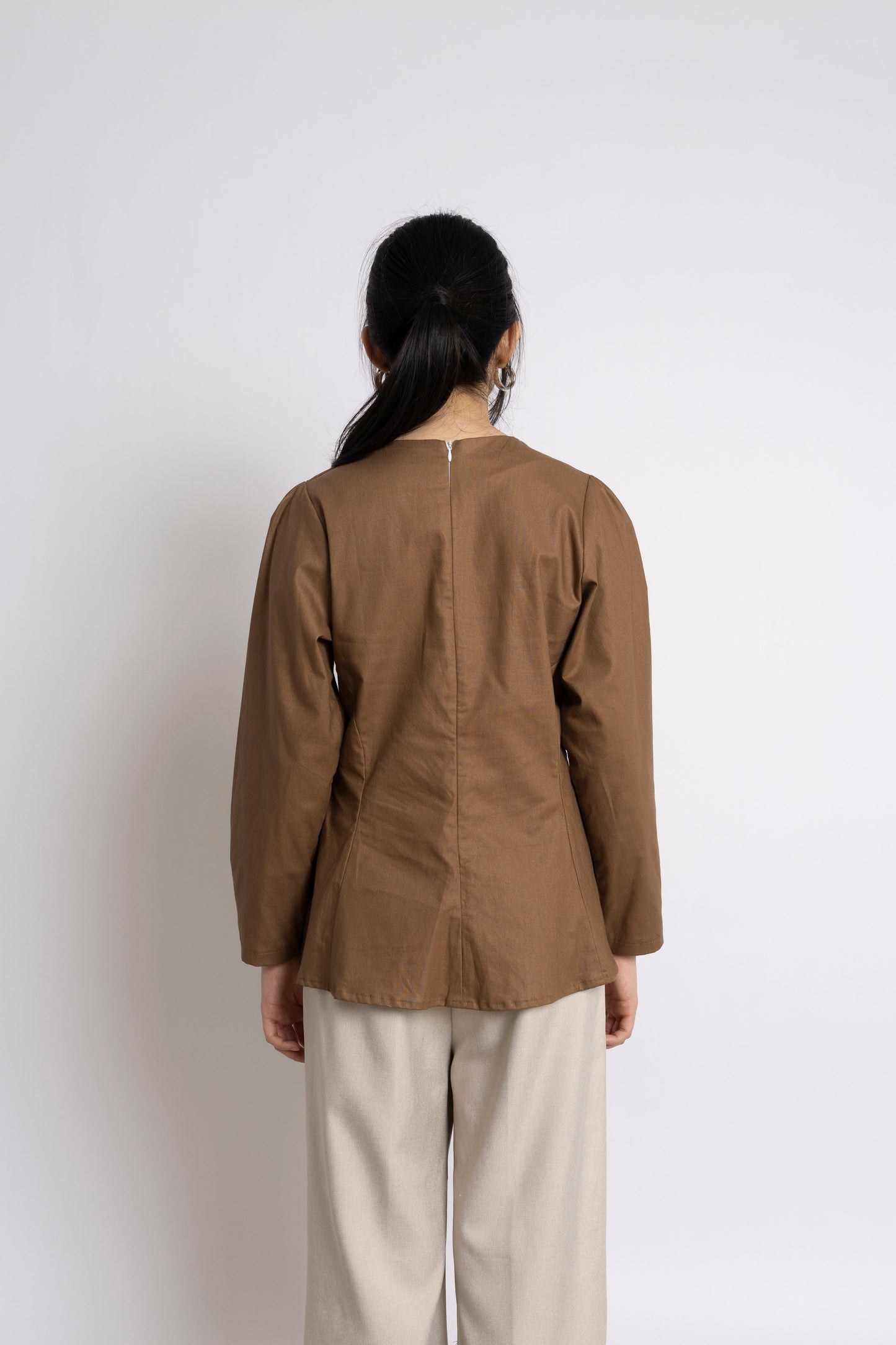 Tira Top In Brown