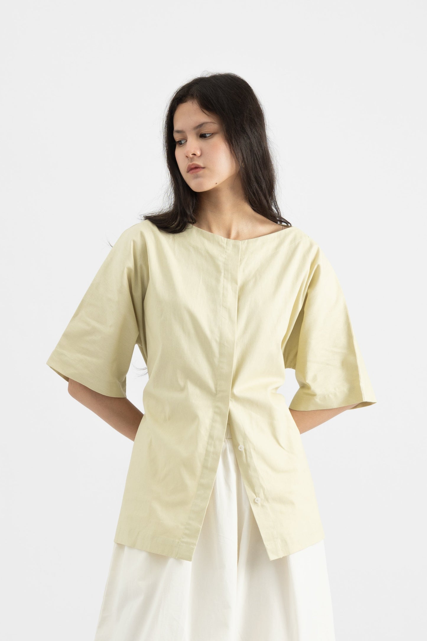 Phil Top In Sage Green