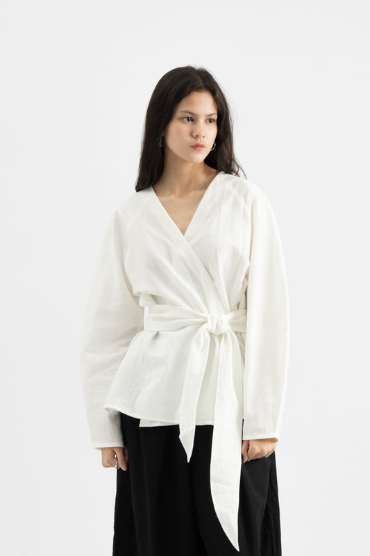 Alba Top In Off White