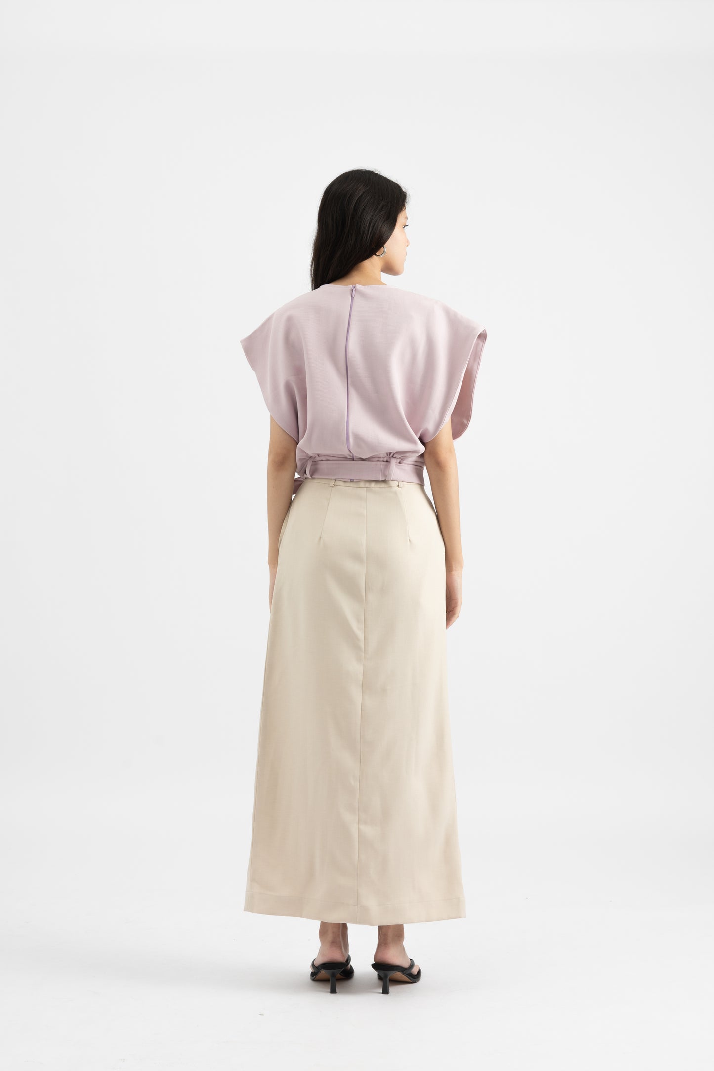 Curt Top In Lilac