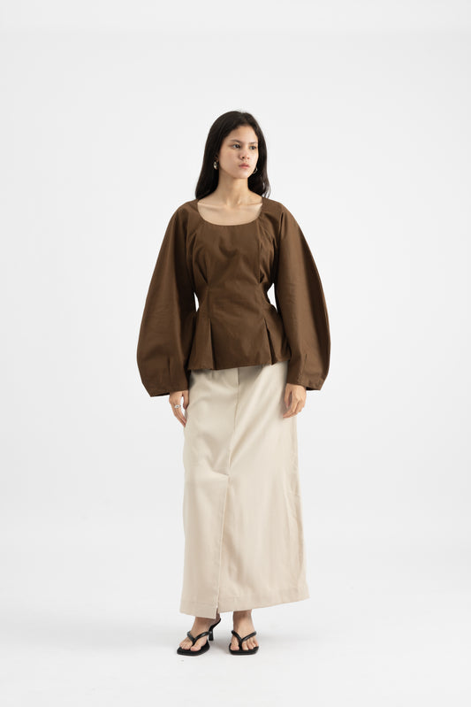 Jett Top Brown