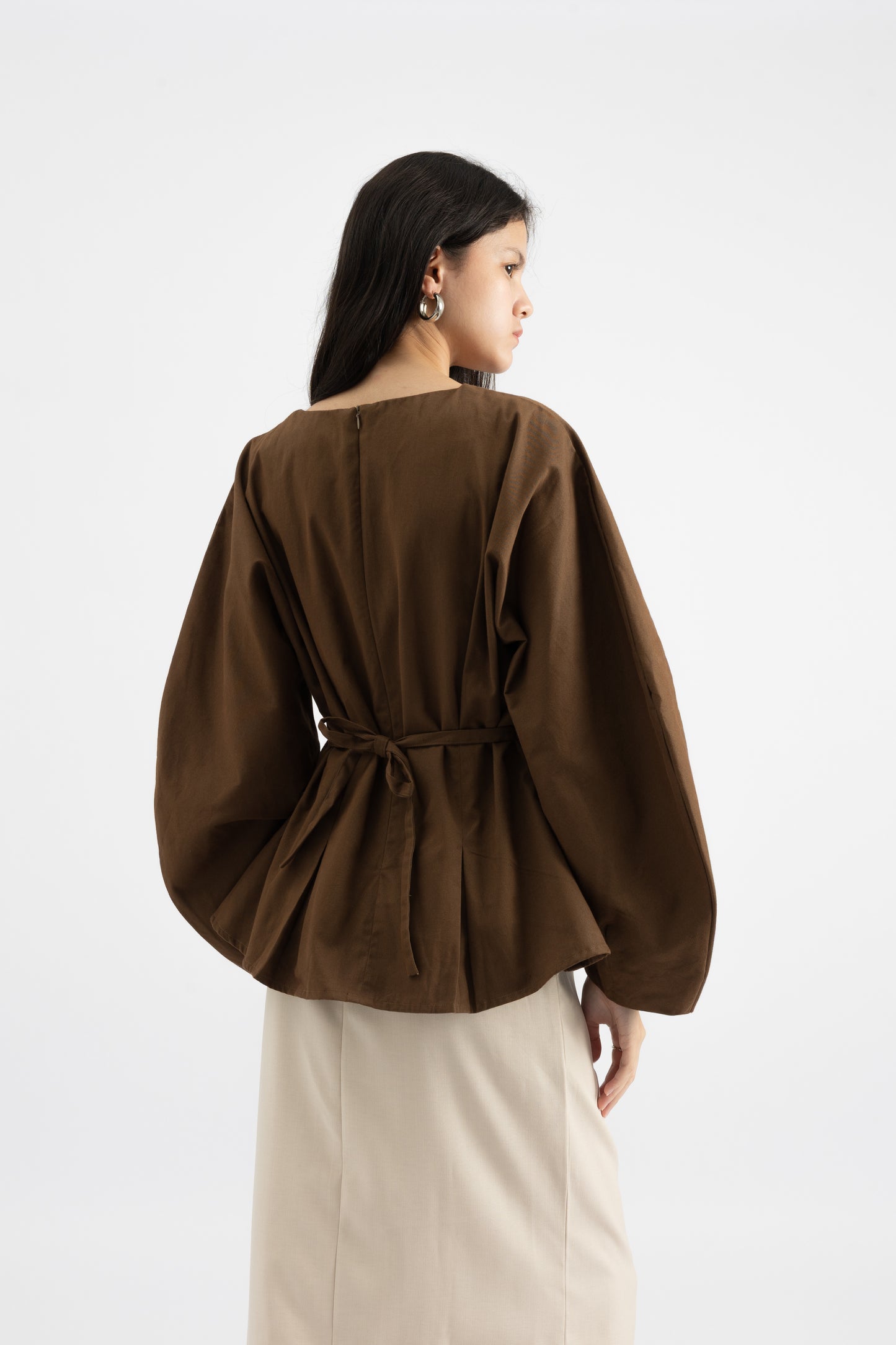 Jett Top Brown