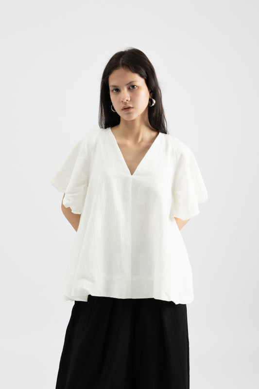 Wyn Top In Off White