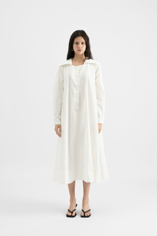 Iris Dress In Off White