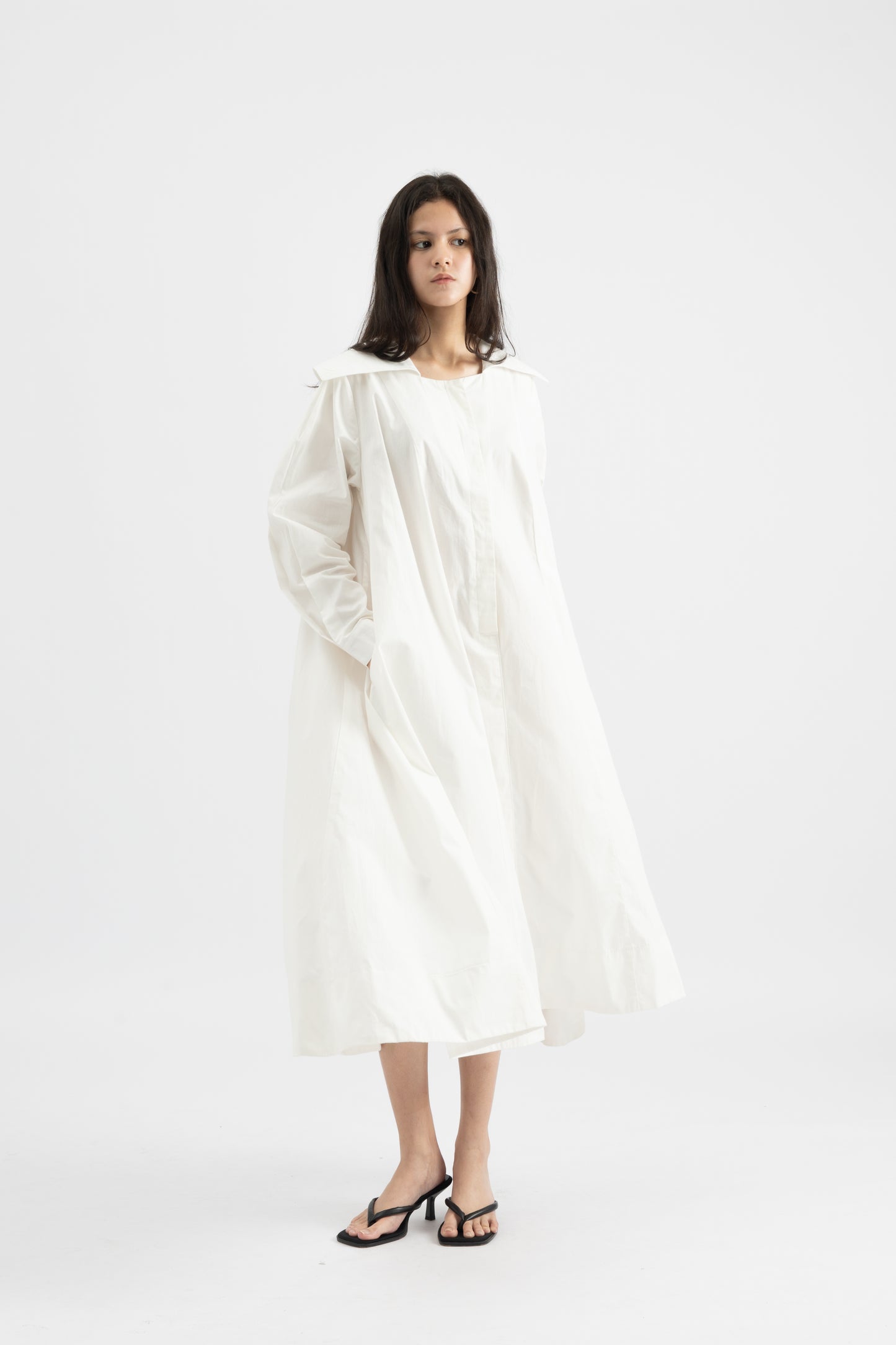Iris Dress In Off White