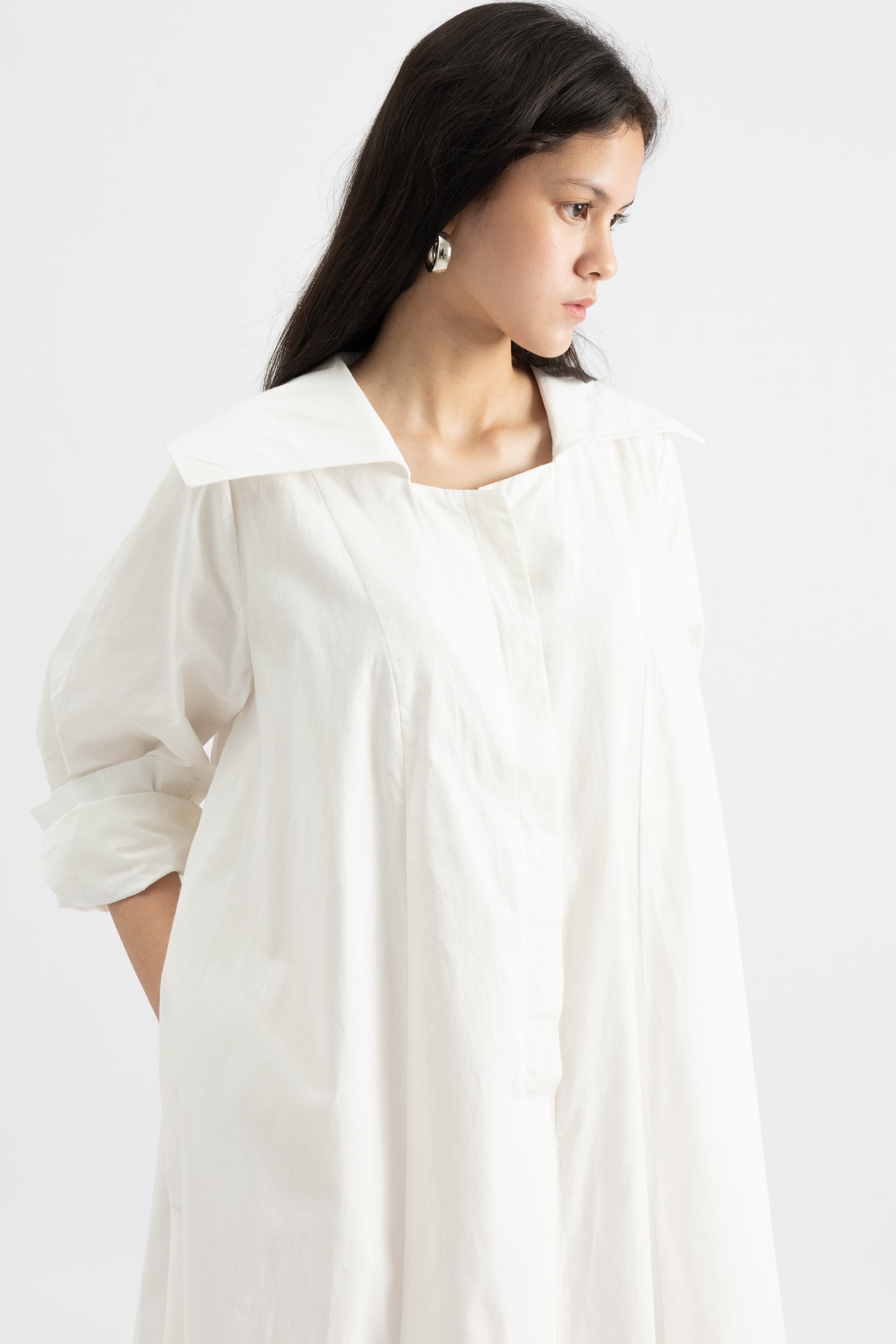 Iris Dress In Off White