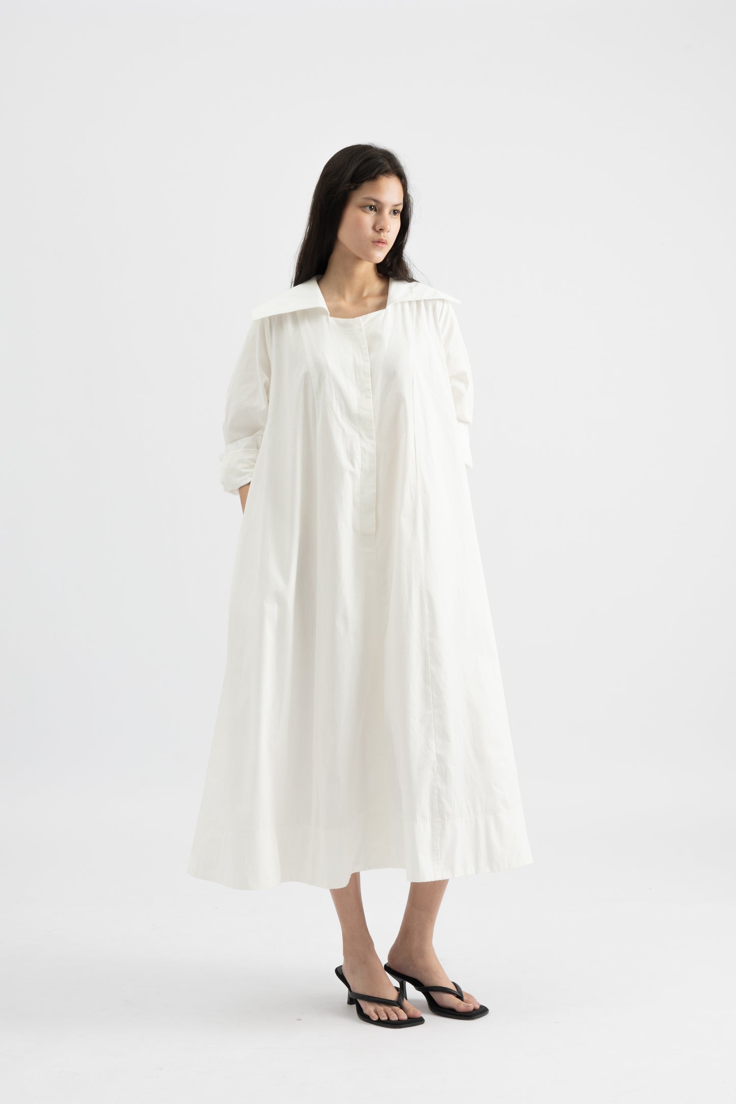Iris Dress In Off White