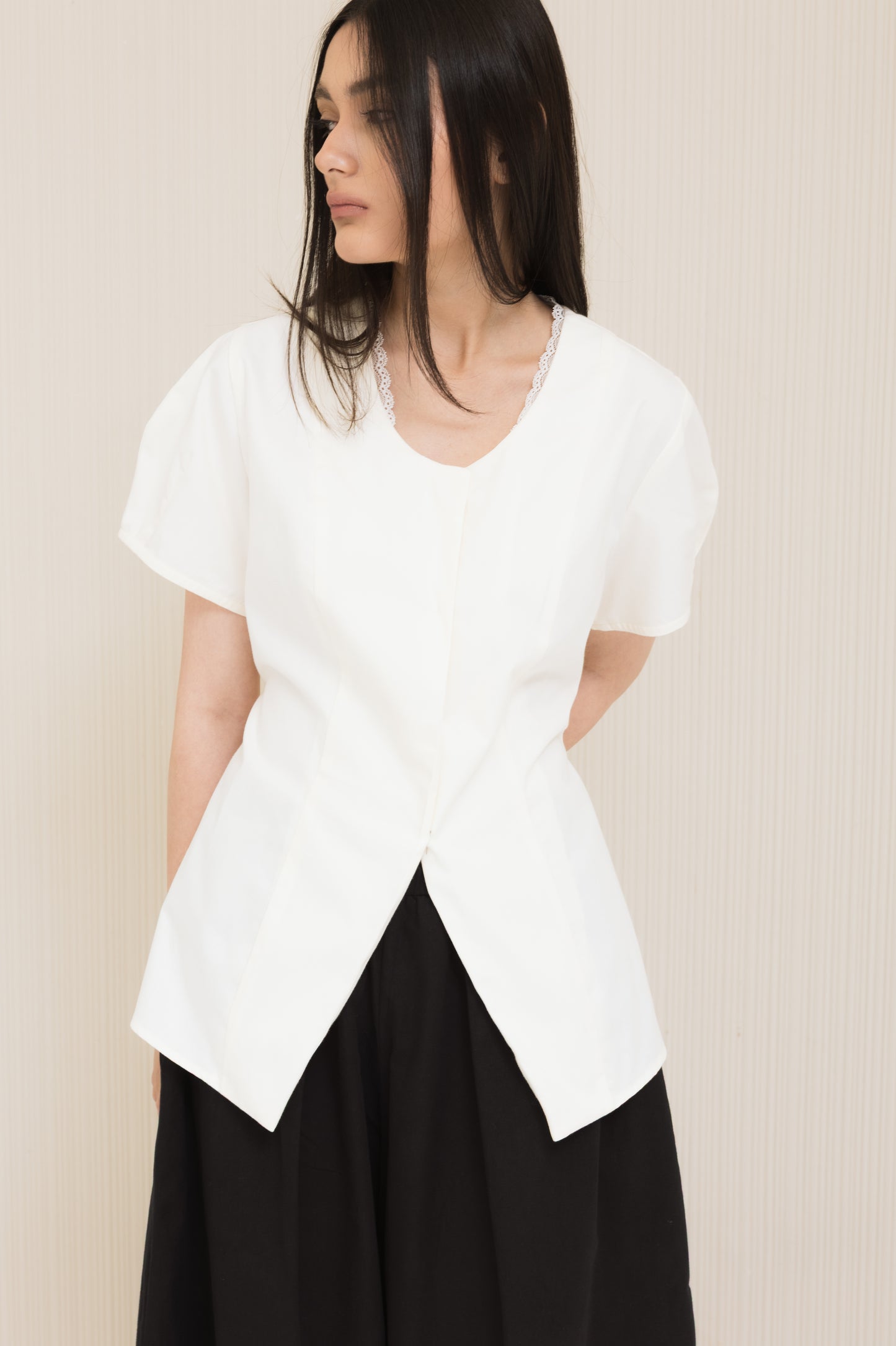 Omara Top in White