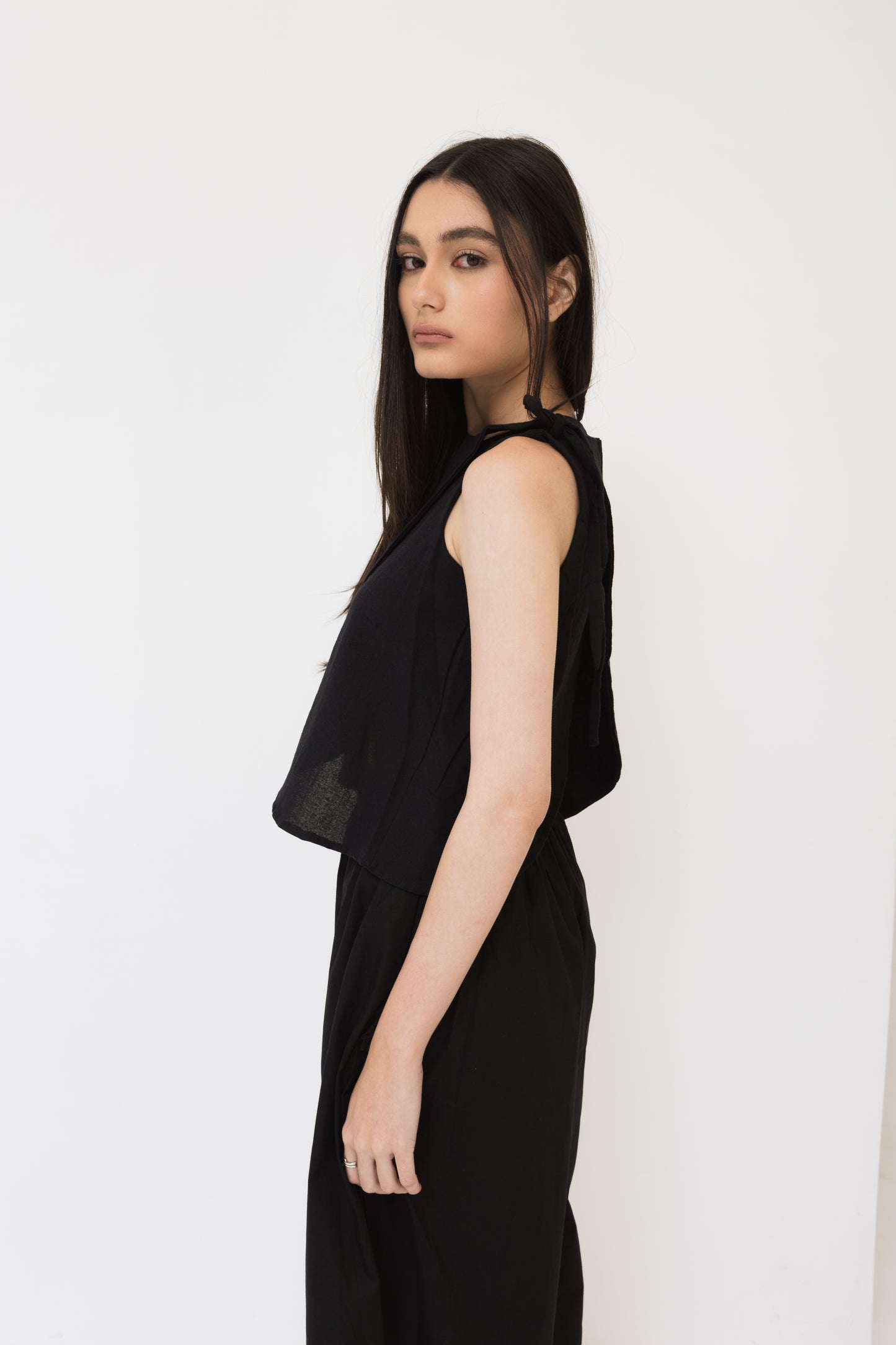 Kyn Top In Black
