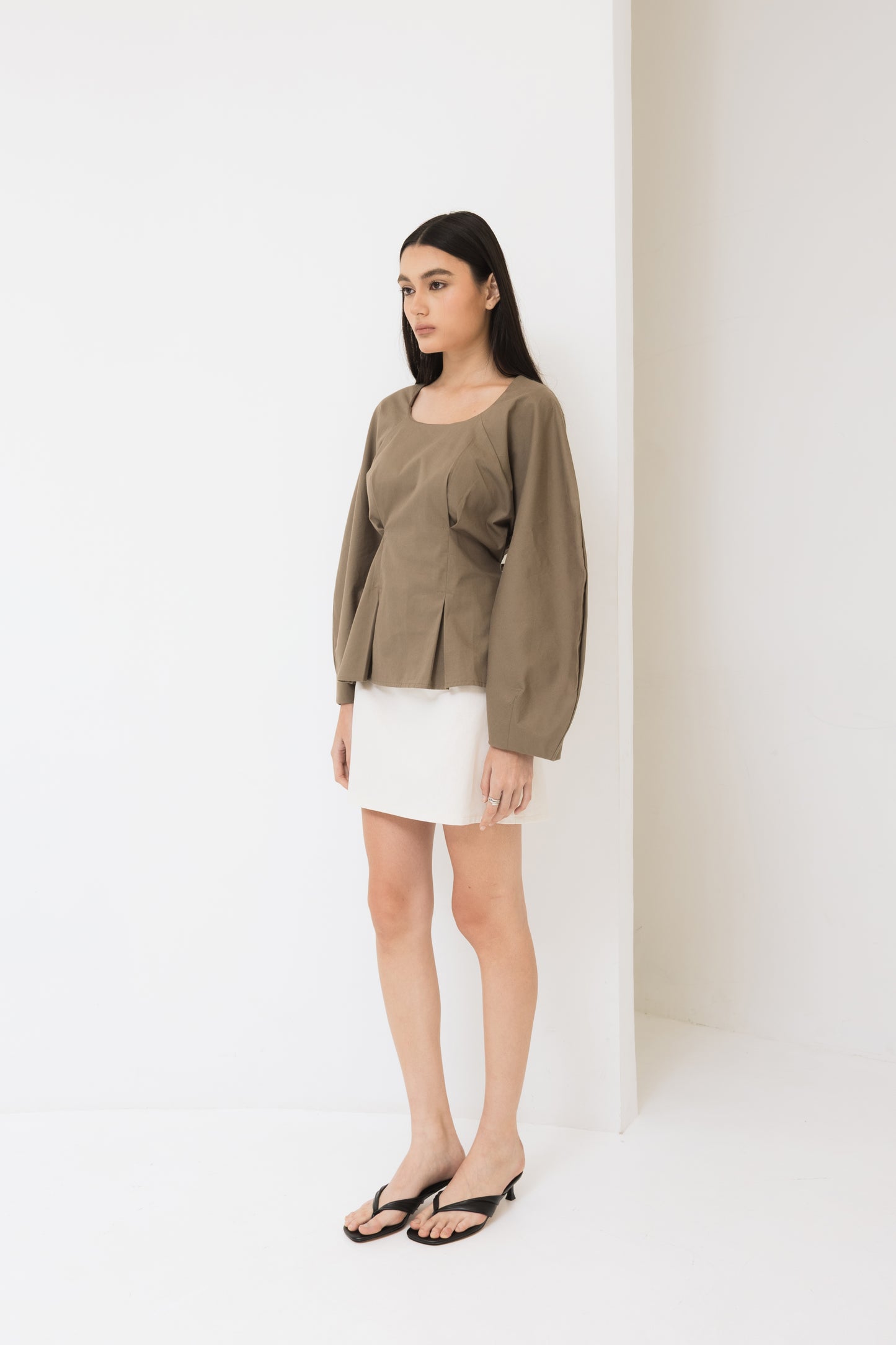 Jett Top In Coffee
