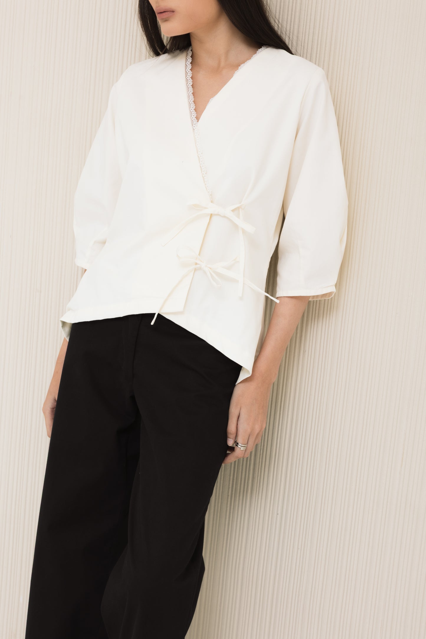 Dynta Top In Off White