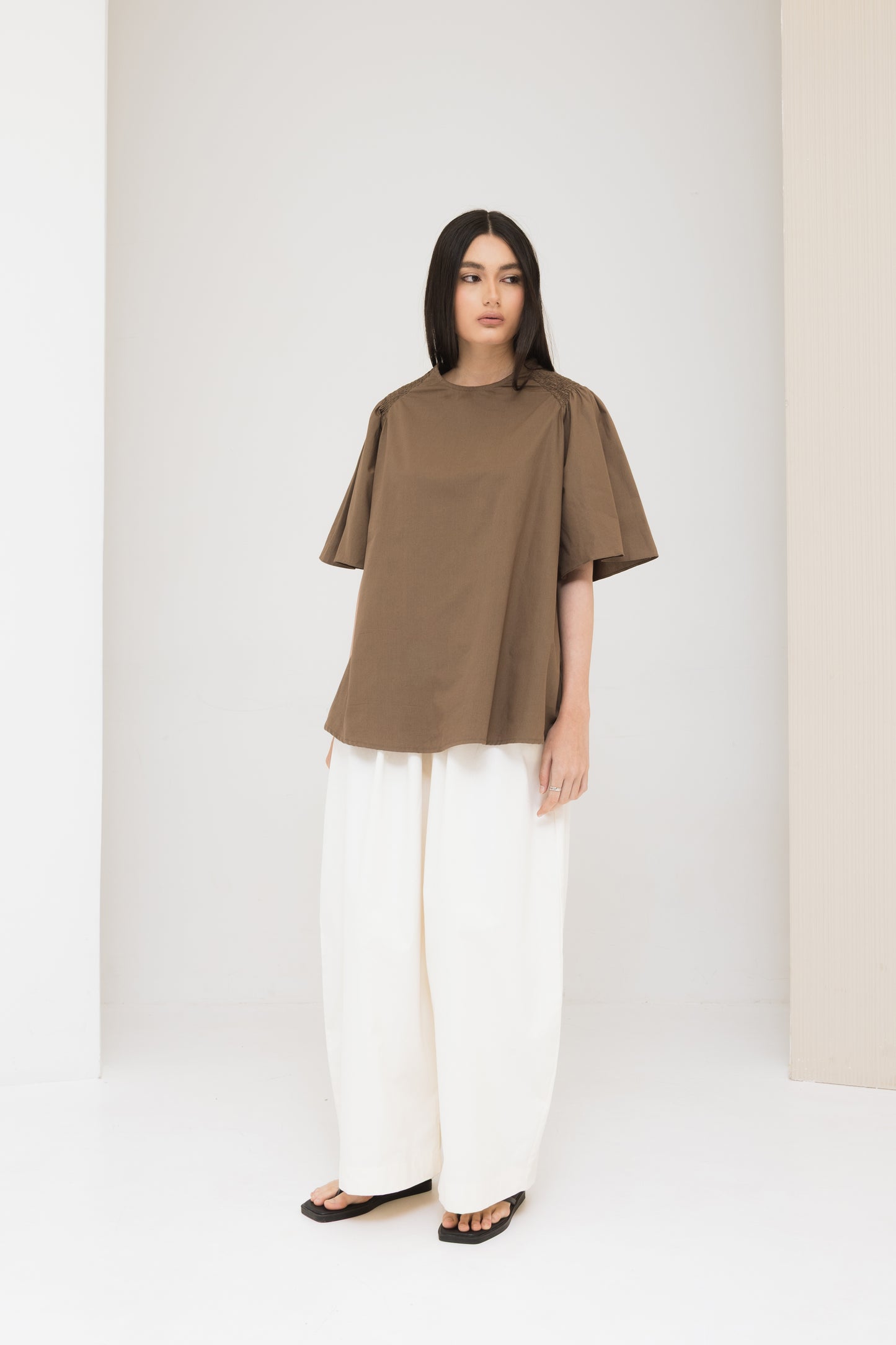 Tilda Top In Coffee