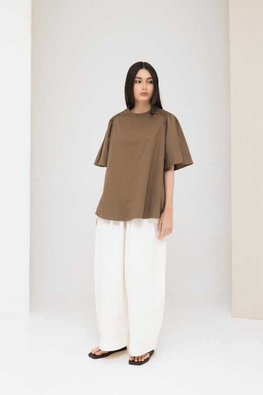 Tilda Top In Coffee