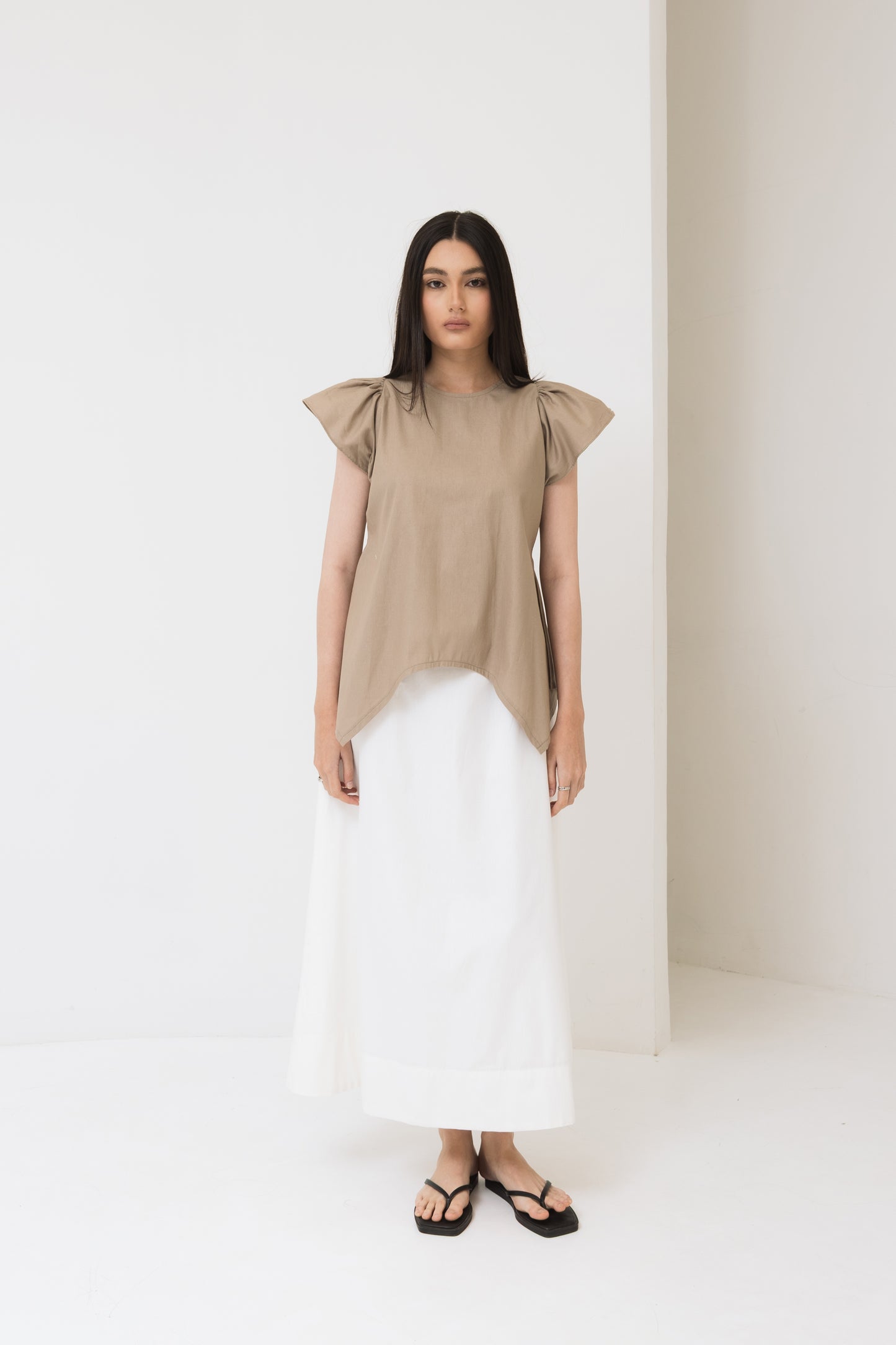 Sienna Top In Gravel