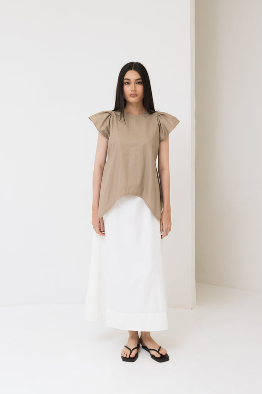 Sienna Top In Gravel