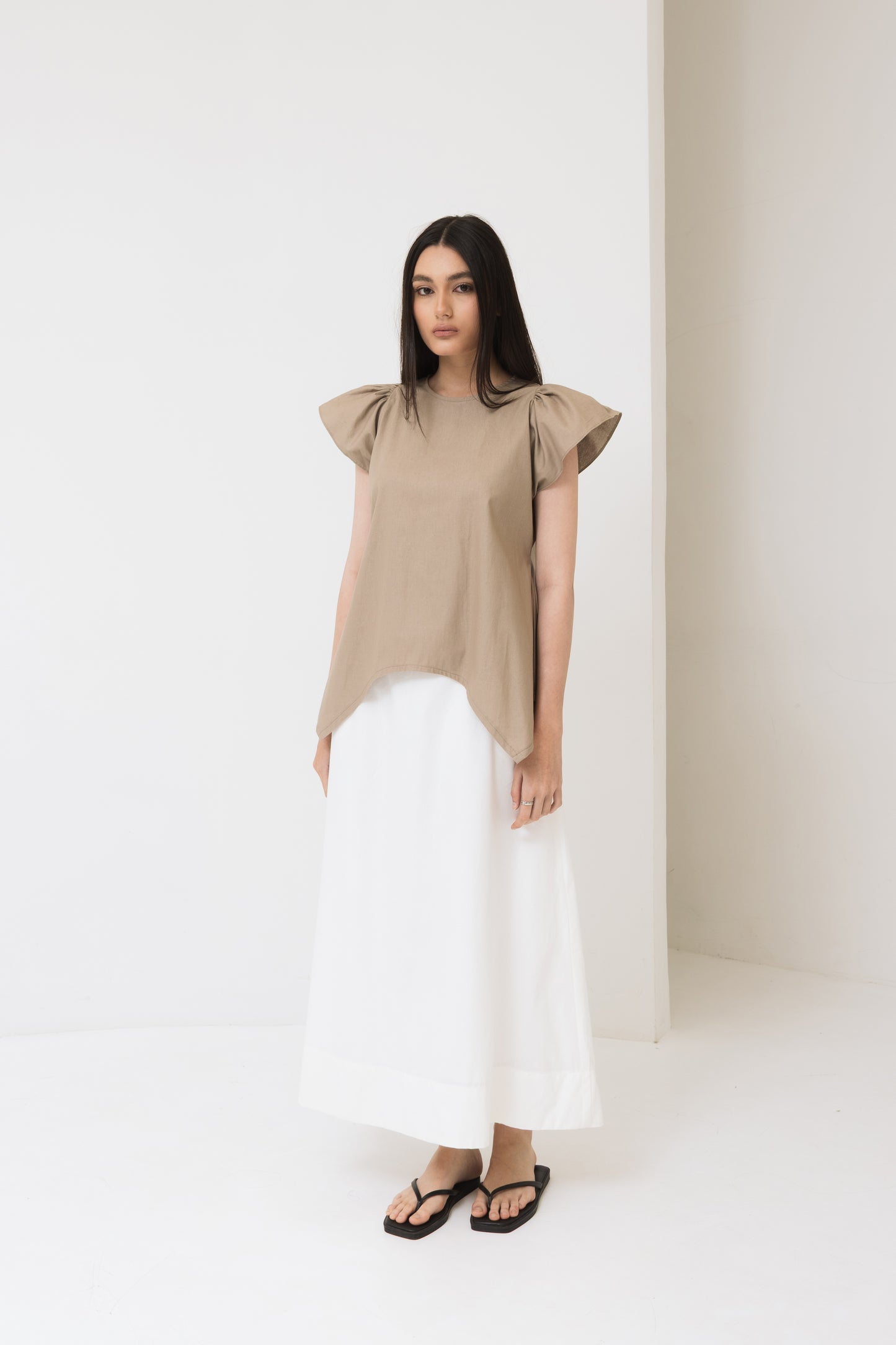 Sienna Top In Gravel