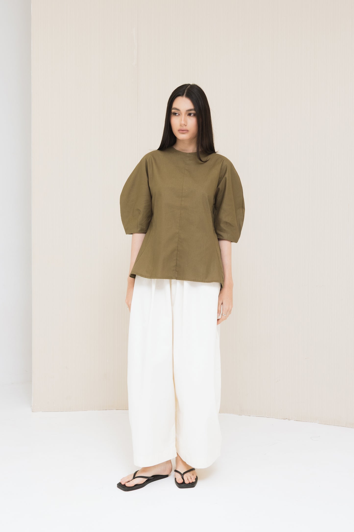 Ari Top In Olive