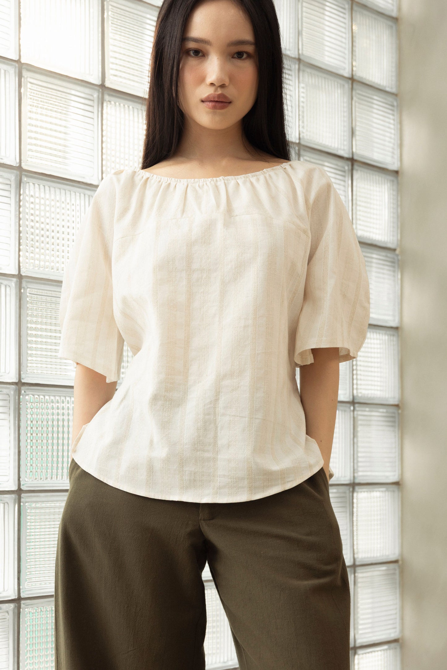 Dya Top in Oat