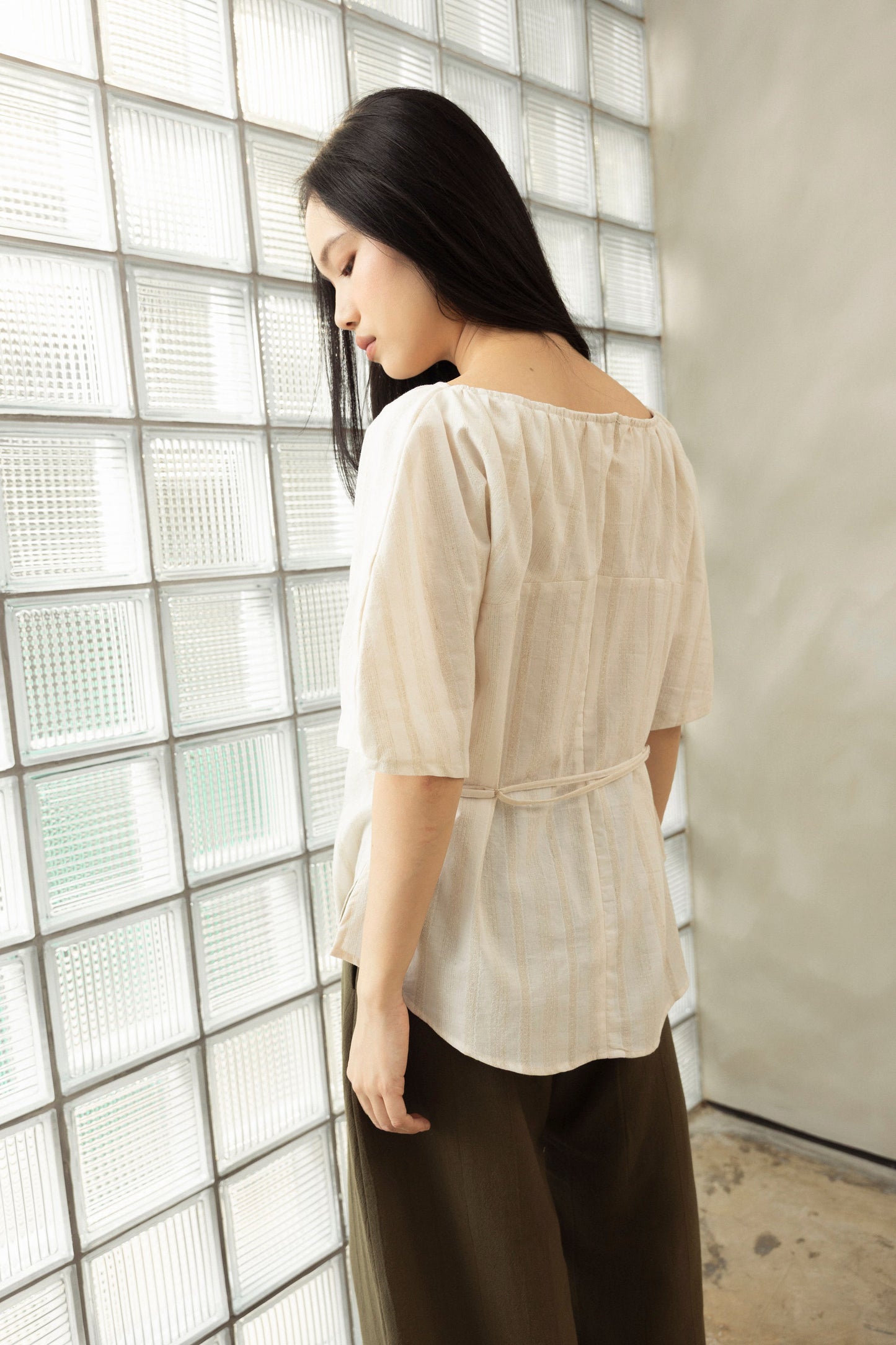 Dya Top in Oat